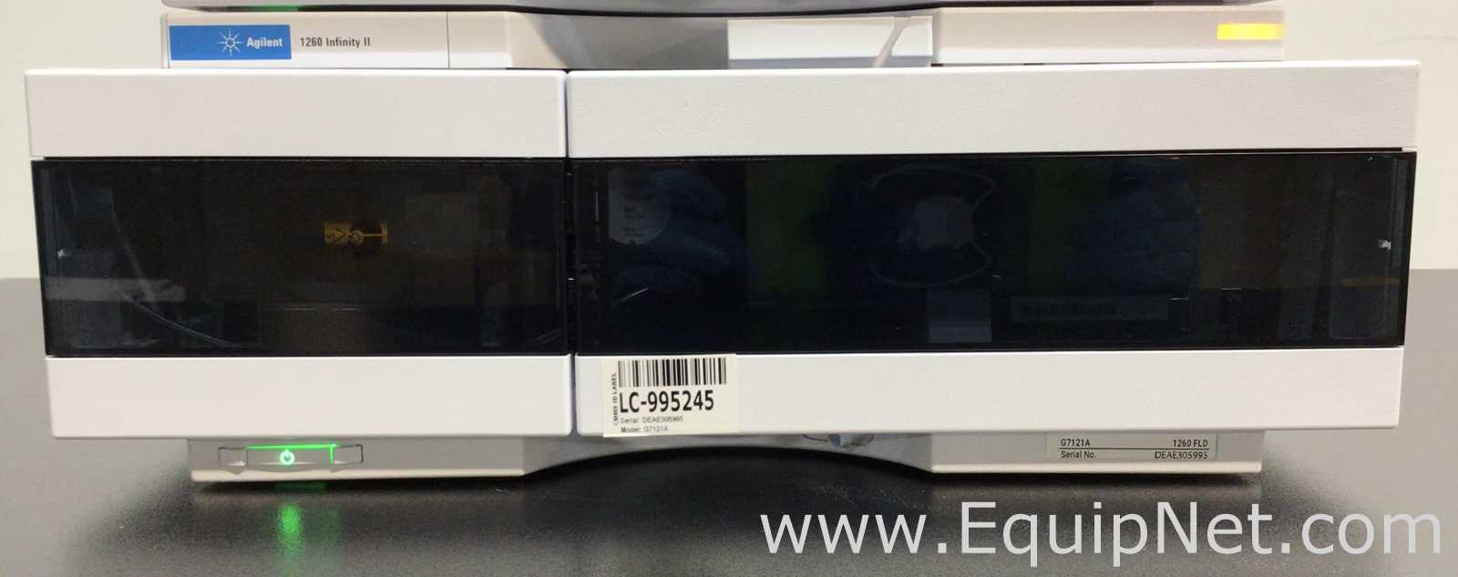 Agilent 1260 Infinity II HPLC System With FLD Detector, MWD Detector and Bin Pump