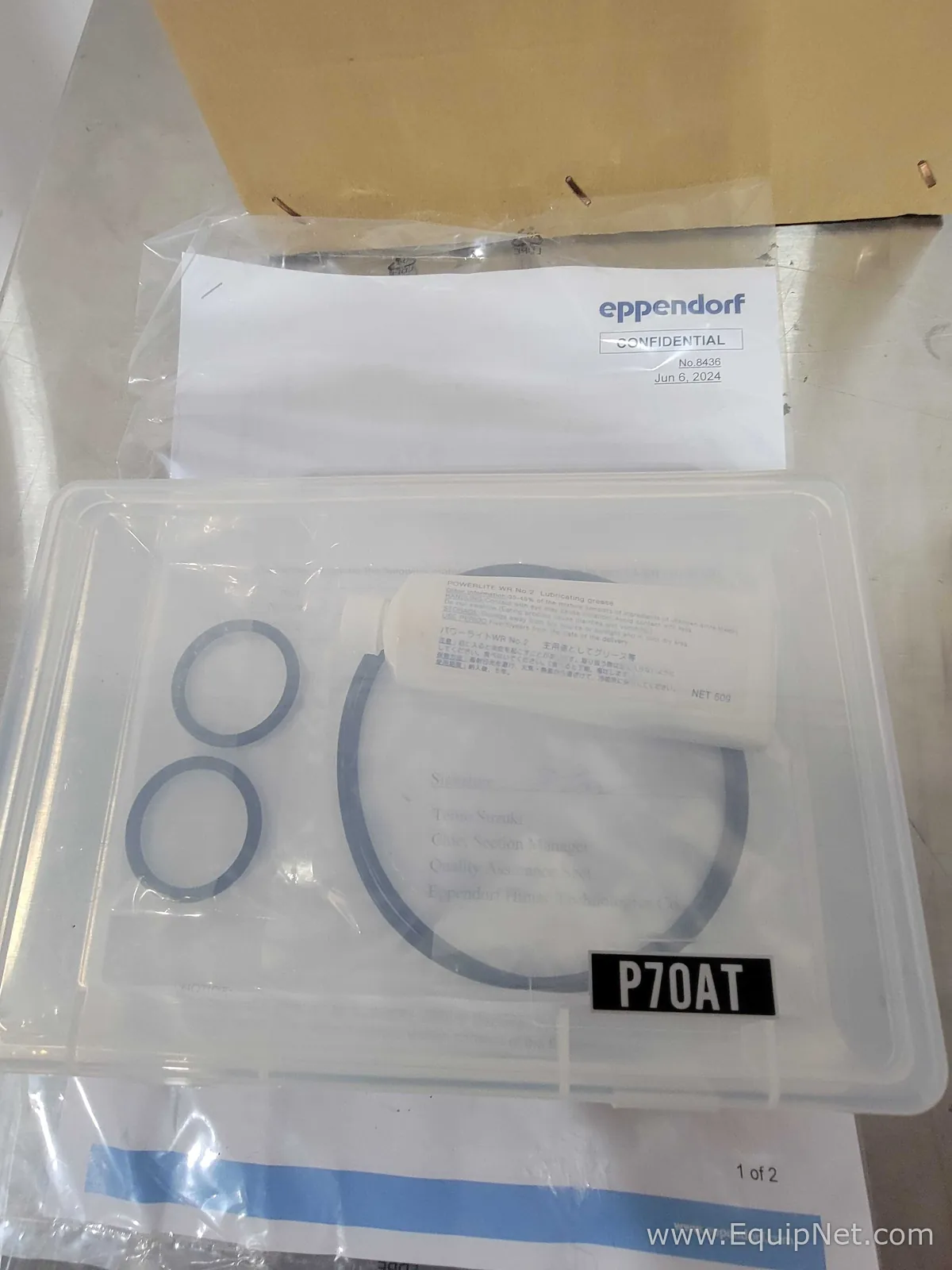 Centrífuga para laboratorio Eppendorf CP100NX