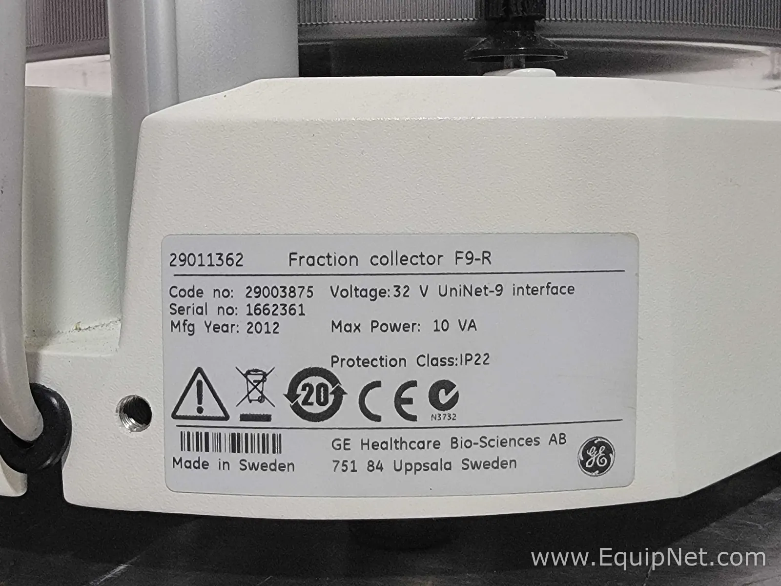Lot of 2 GE Healthcare Bio-Sciences AB Fraction Collector F9-R Fraction Collector