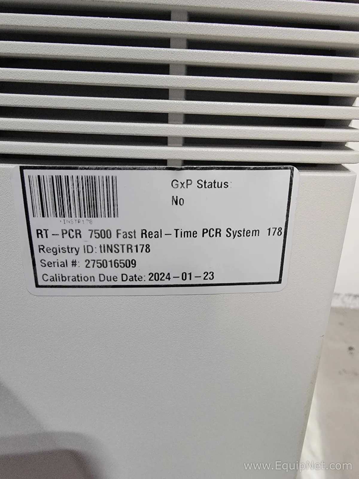 PCR y Termociclador Applied Biosystems 7500 Fast System