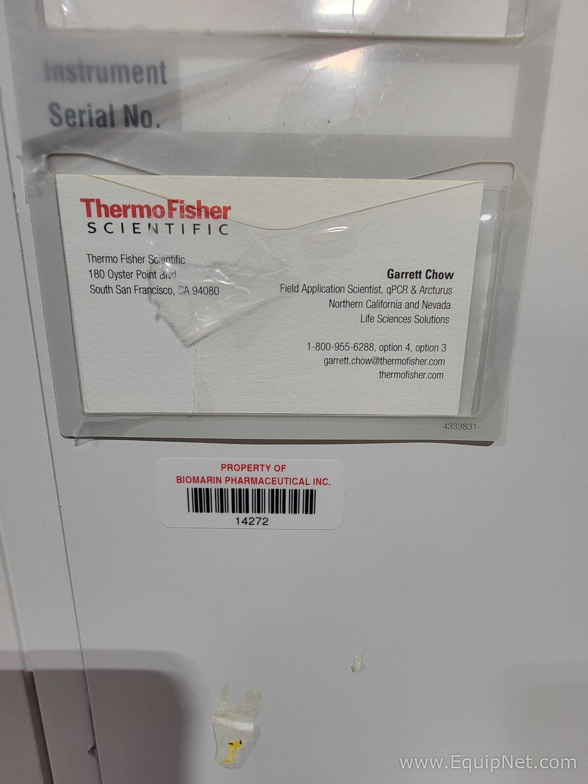 PCR y Termociclador Applied Biosystems 7500 Fast System