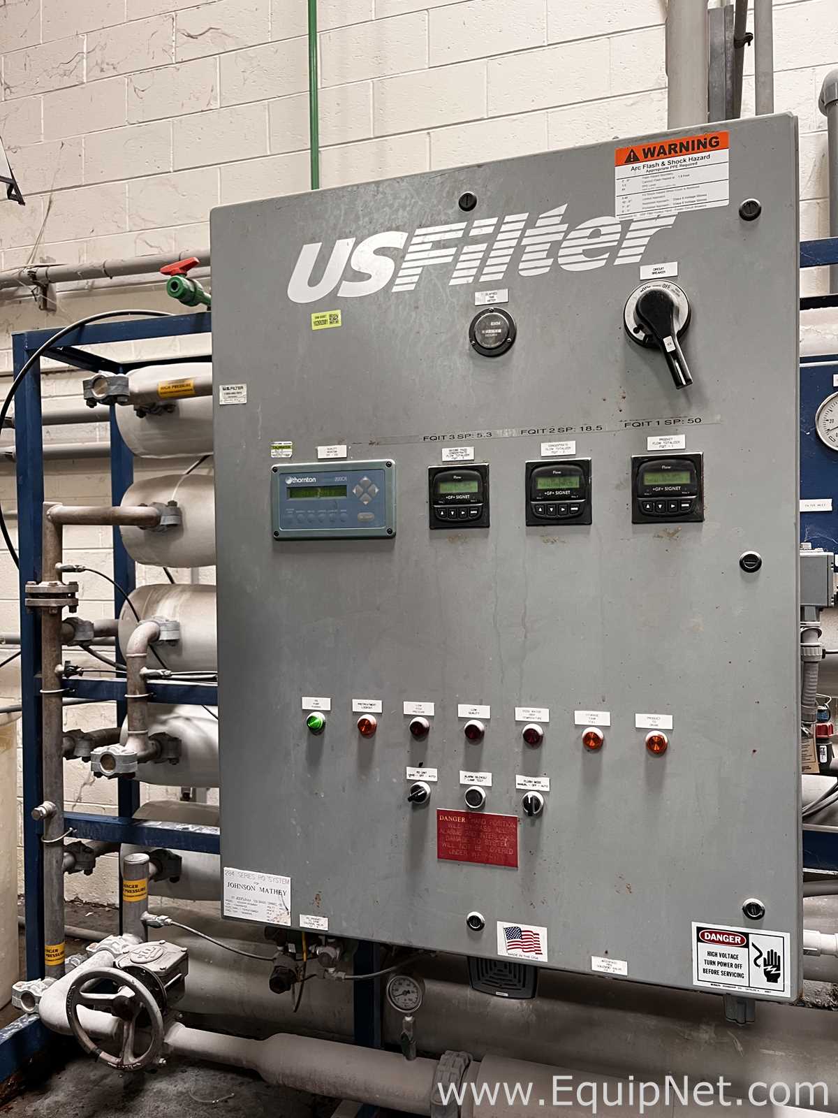 US Filter 284 Series Reverse Osmosis System