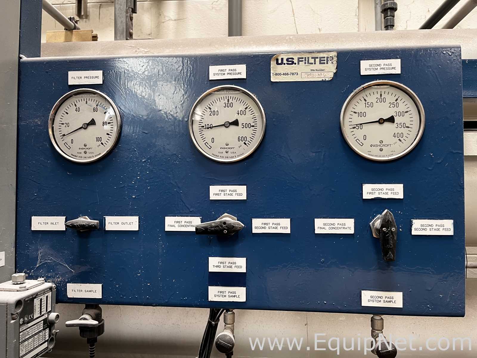 US Filter 284 Series Reverse Osmosis System