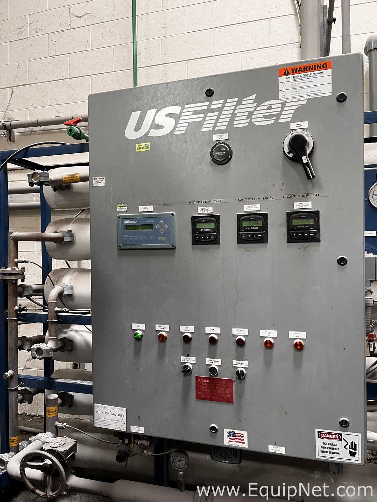 US Filter 284 Series Reverse Osmosis System