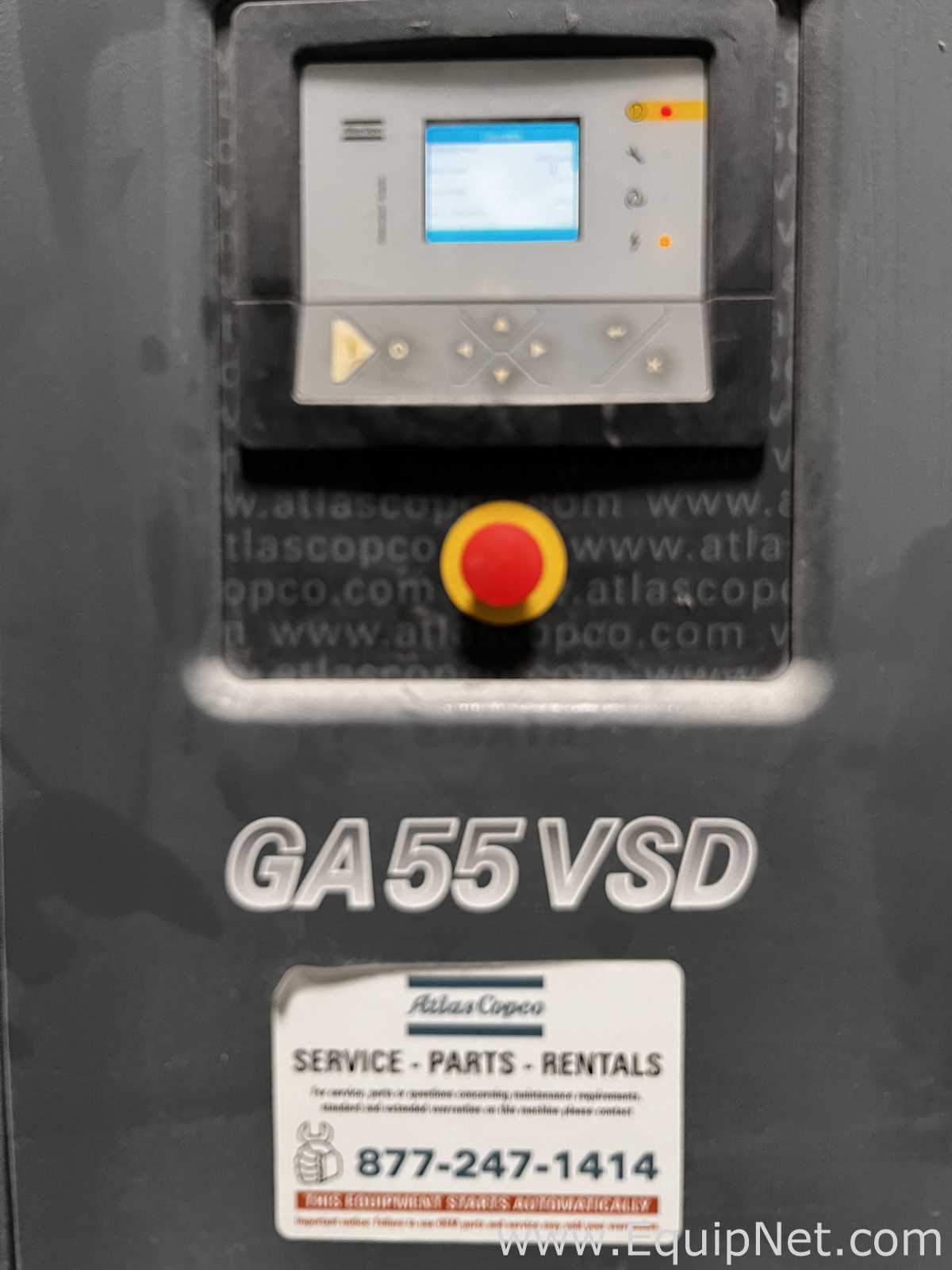 Compressor de Ar Atlas Copco GA55VSD