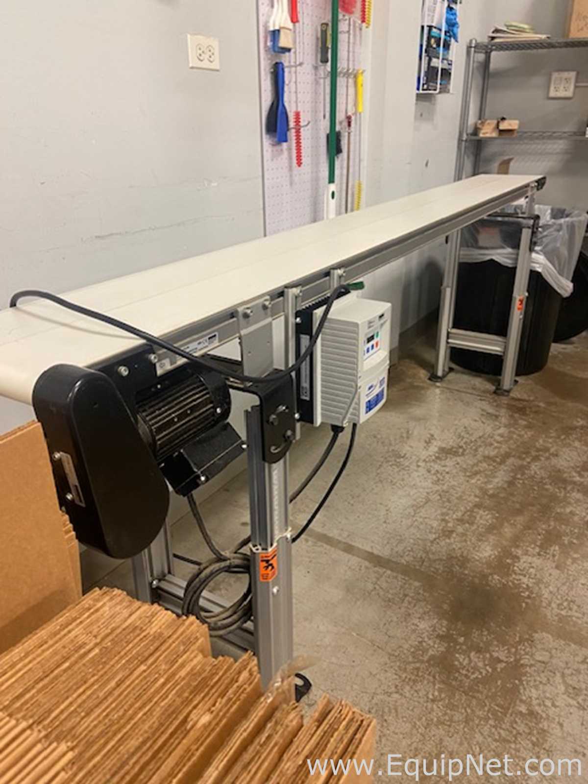 Dorner 2200 Low Profile Belt Conveyor (24x72) and Optidrive E3 VFD Controller