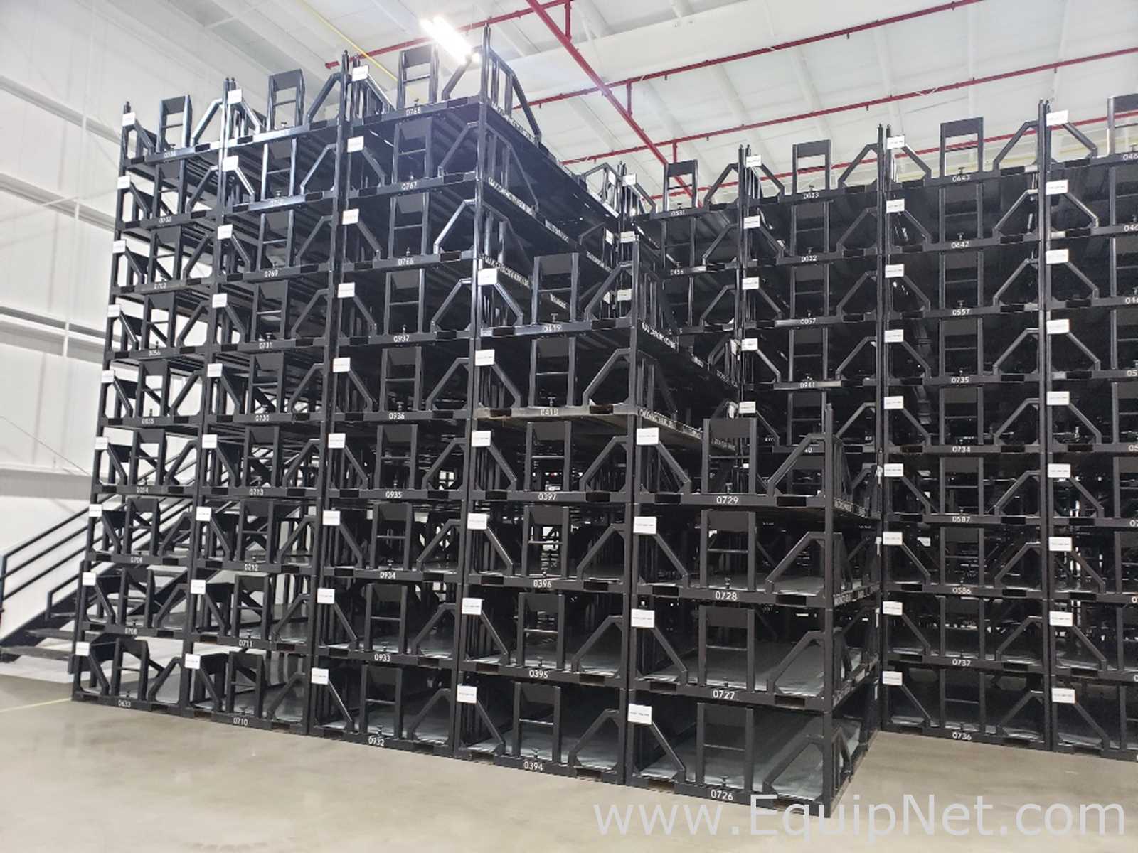 Manipulação de Material Custom STACKABLE PANEL STORAGE AND HANDLING RACK