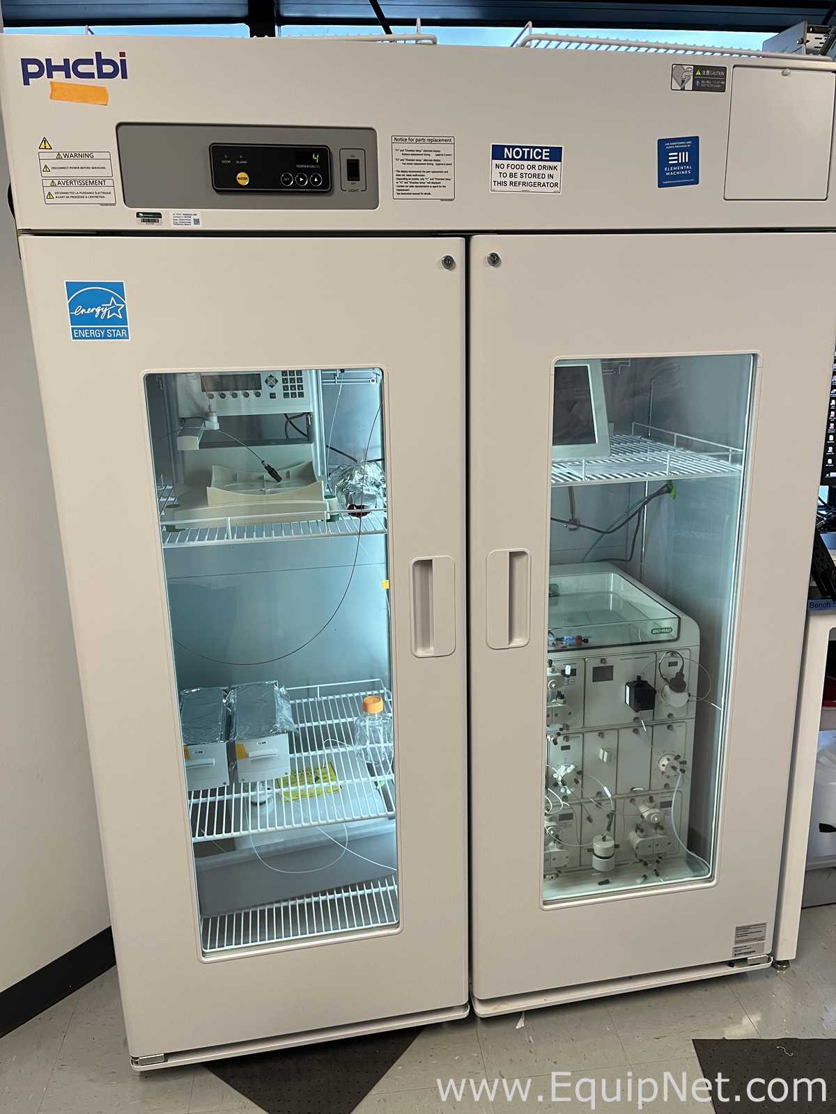 PHCBI MPR-1412-PA Double Glass Door Refrigerator