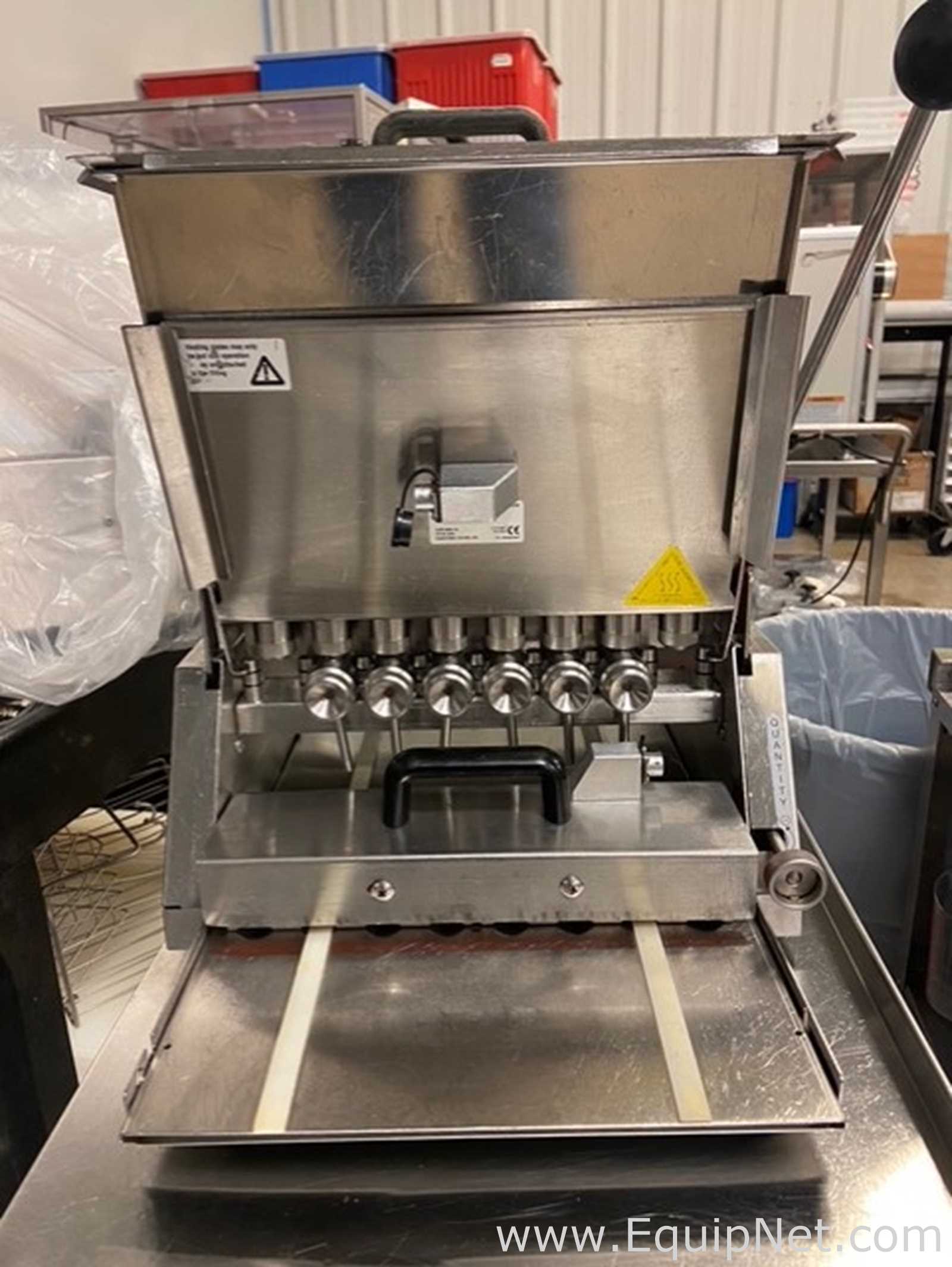 Lot of 2 Bayer Feinwerk Pralinenfix PFM 2000 Chocolate Filling Machine