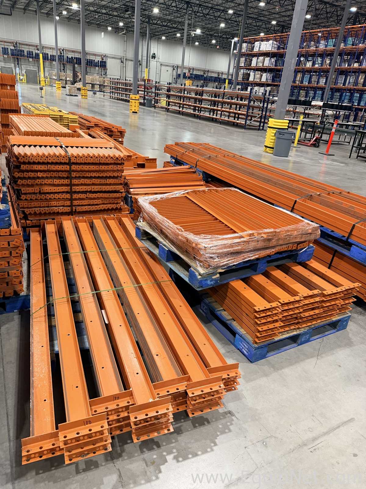 Lot of Assorted Pallet Racking