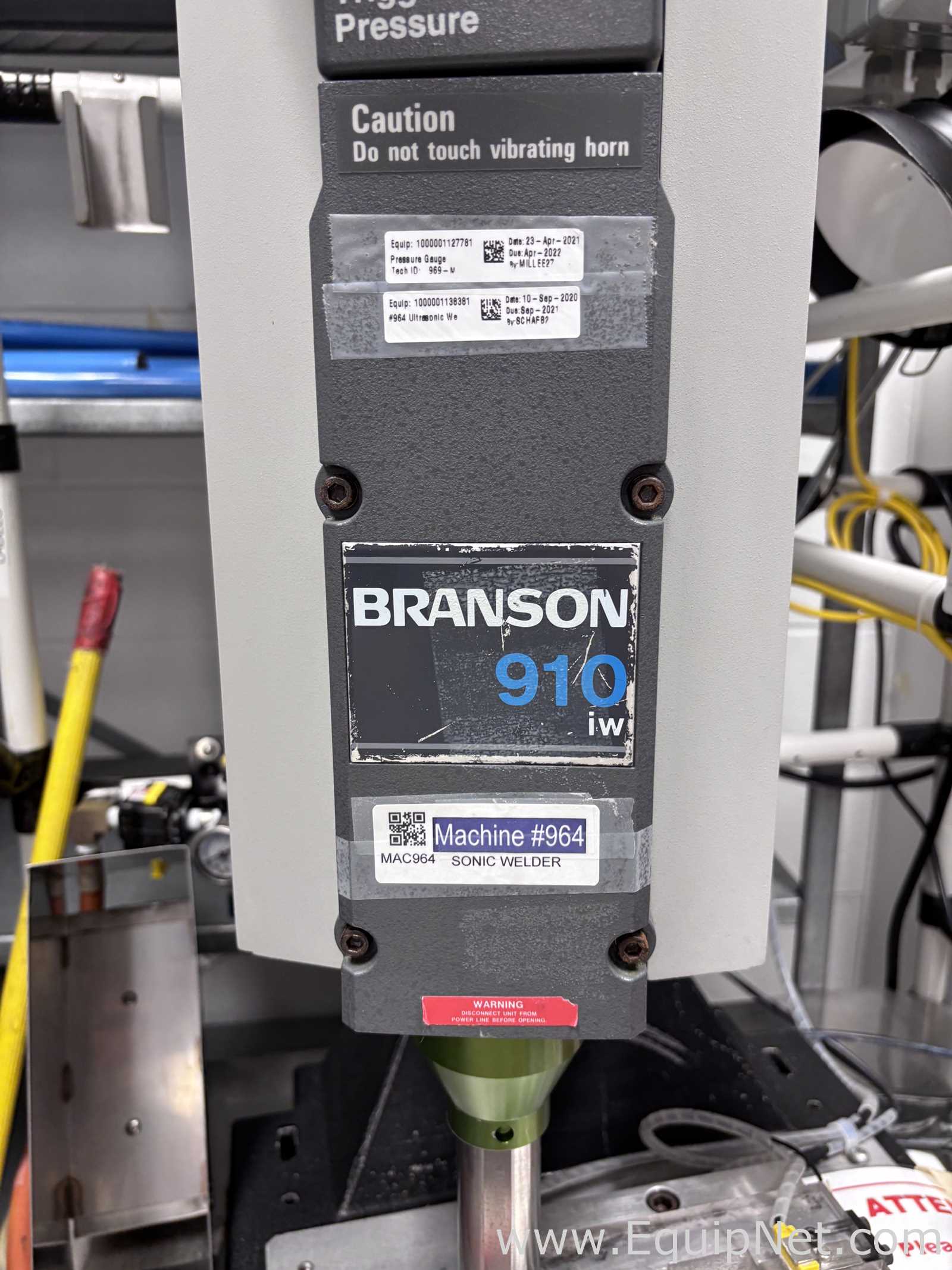 Branson 910IW Ultrasonic Welder