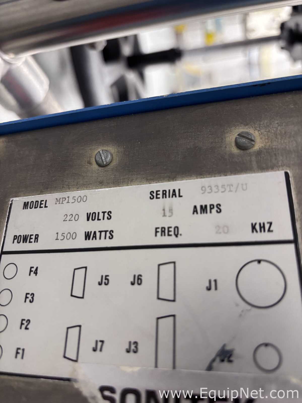 Lot of Two Thermosonics Commander Series MC1500 Sonic Ribbon Cutter and Ultrasonic Welder