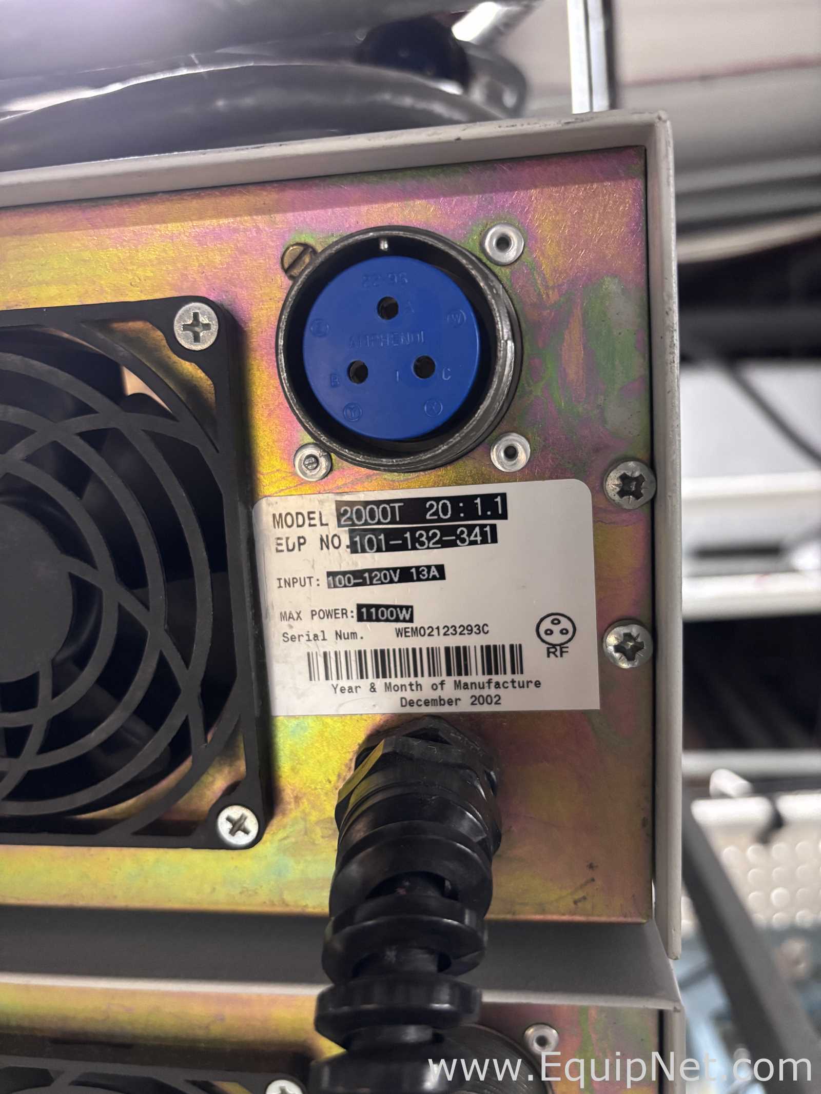 Branson 2000ae Ultrasonic Welder with Branson 2000T Ultrasonic Power Supply