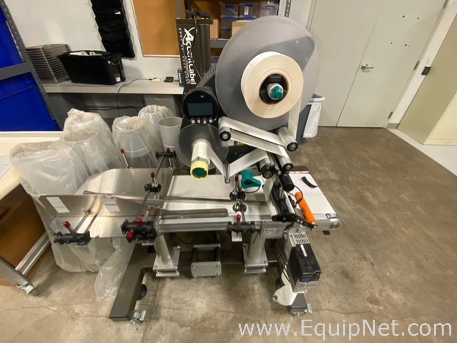 Accent Label Automation APEL 40PL Inline Labeling Machine