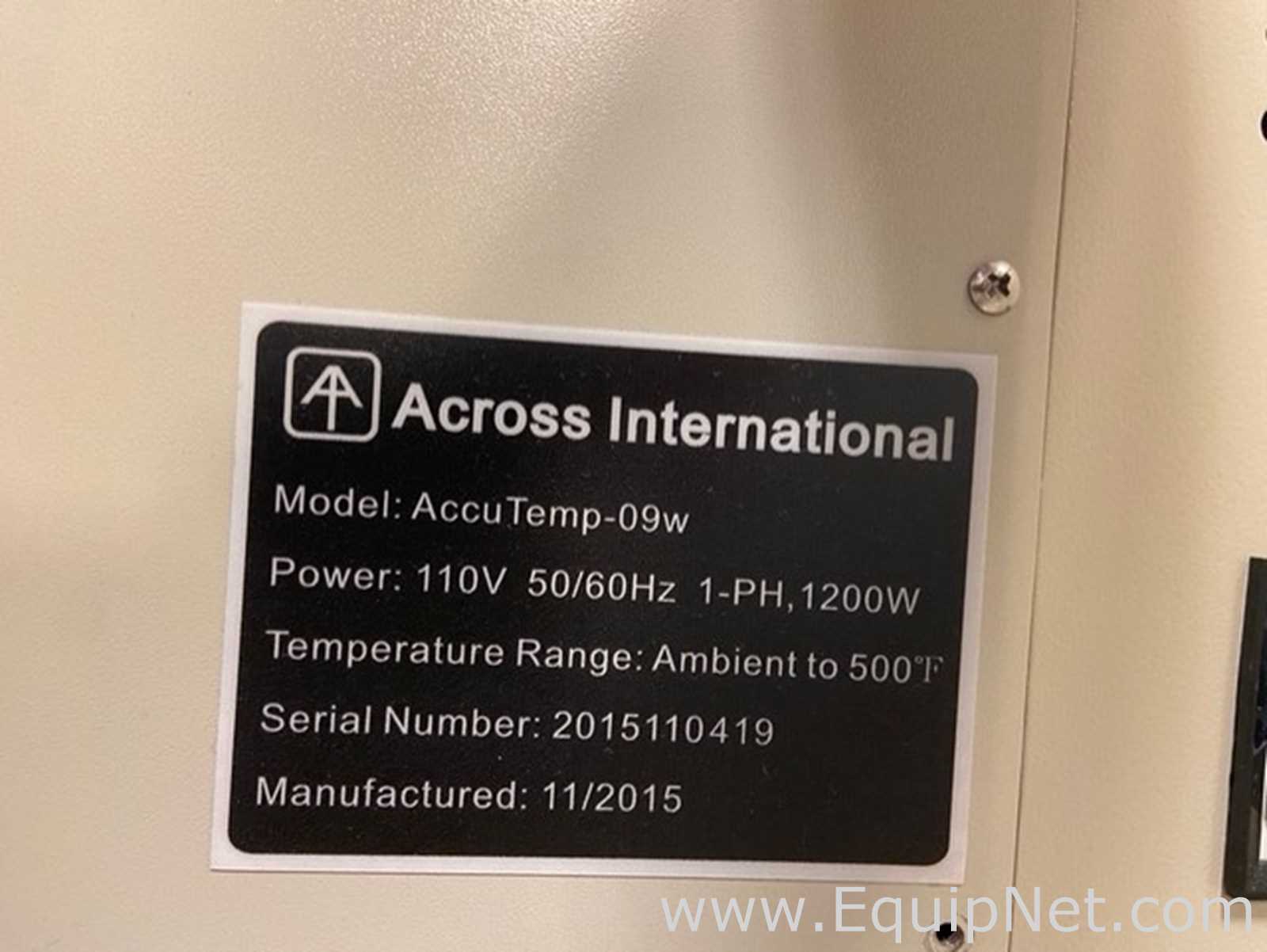Across International AccuTemp 0.9 Vacuum Drying Oven