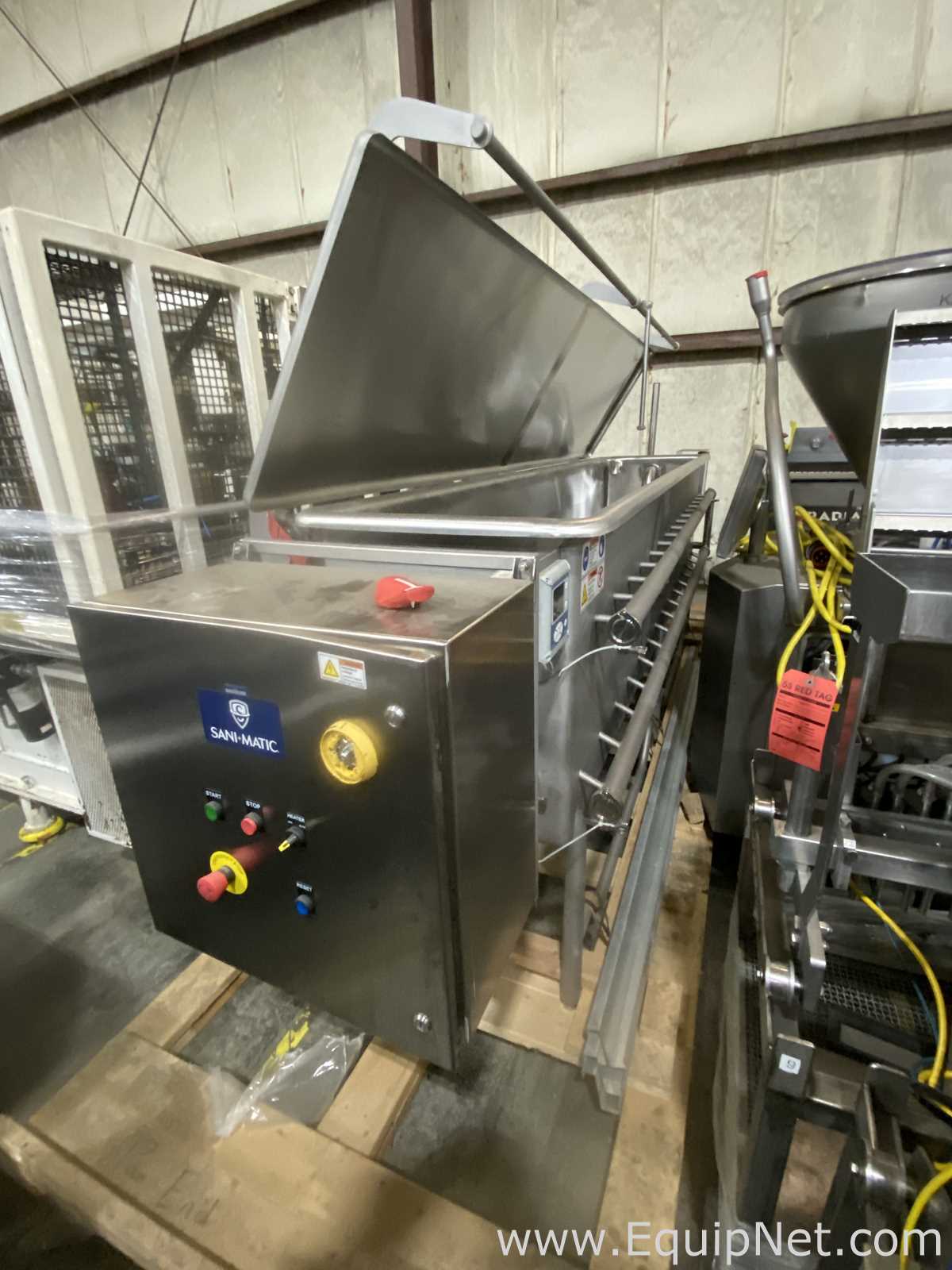 Lavadora para Laboratórios/Peça aço inox Sani-Matic PW10-431NS4Z-AZV-ZZ2110