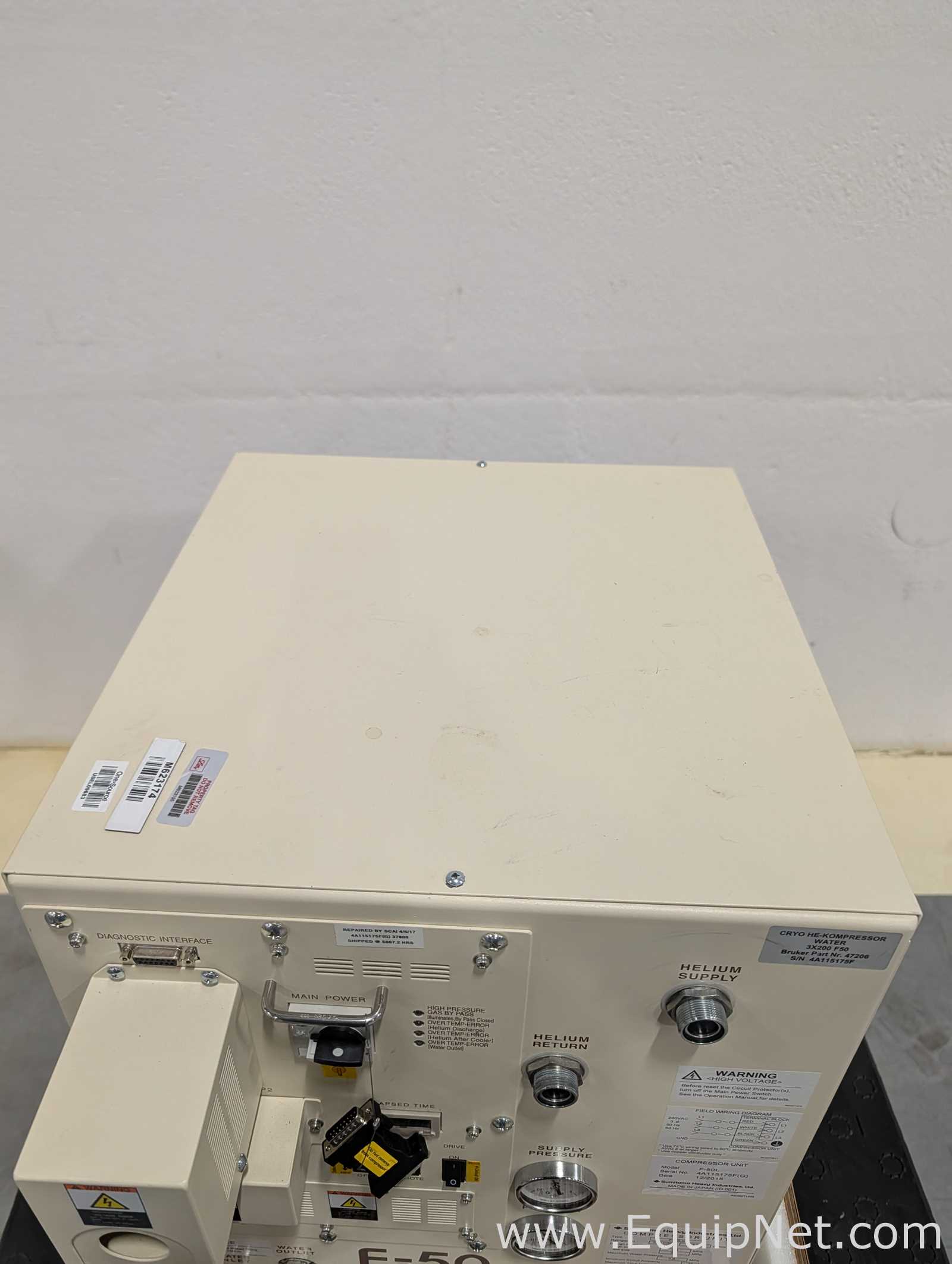 Bruker Avance III 600 NMR Spectrometer Electronic Console Cabinet