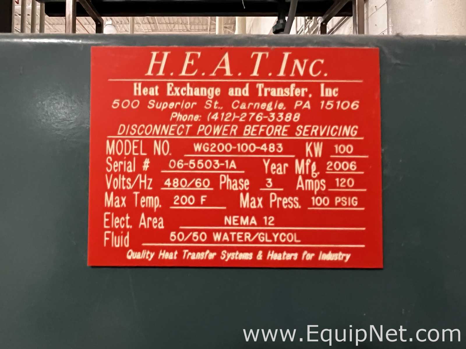 Controlador de Temperatura Heat Exchange And Transfer Inc WG200-100-483