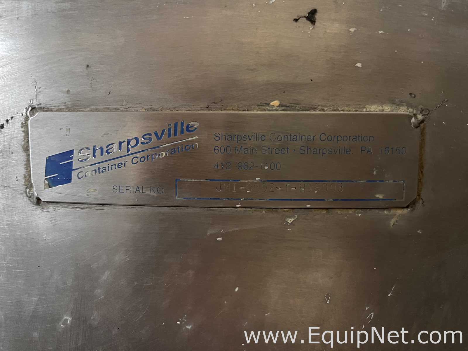 Tanque Acero inoxidable Sharpsville Container Corporation .  500 Galones