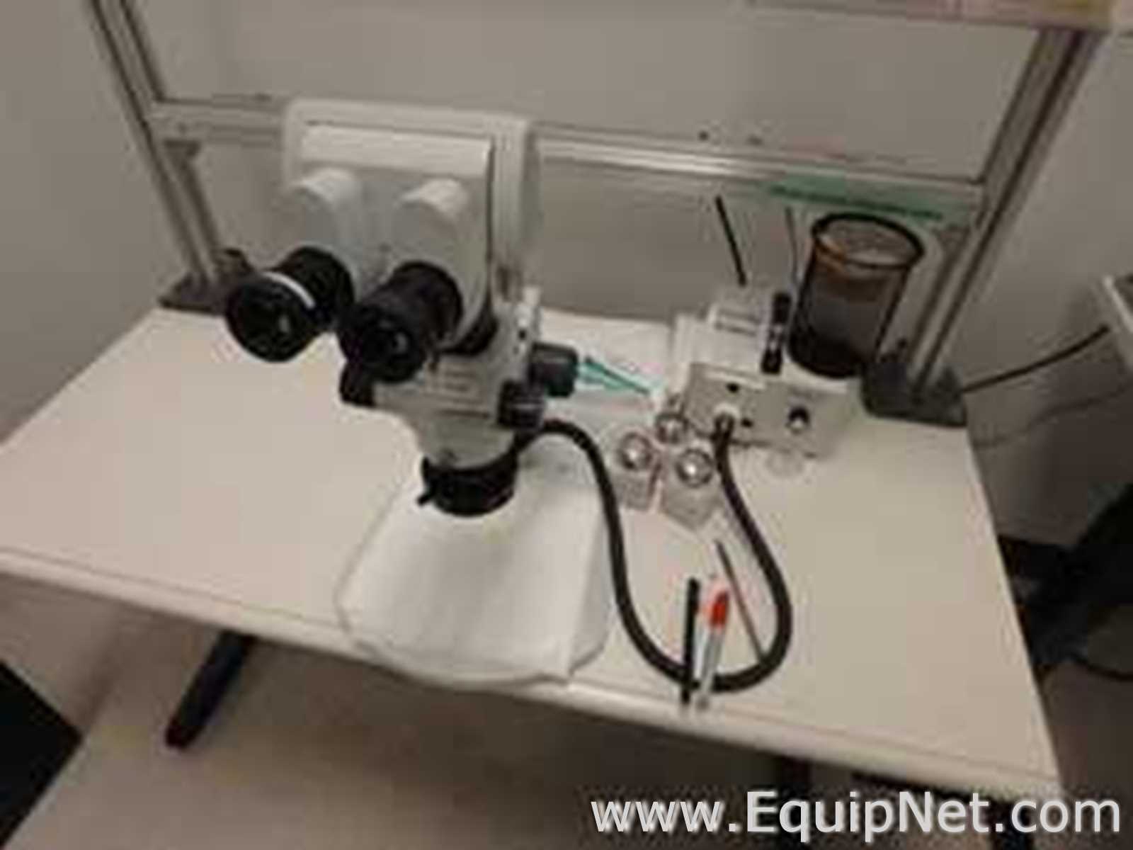 lote de  4 Microscópio Olympus 