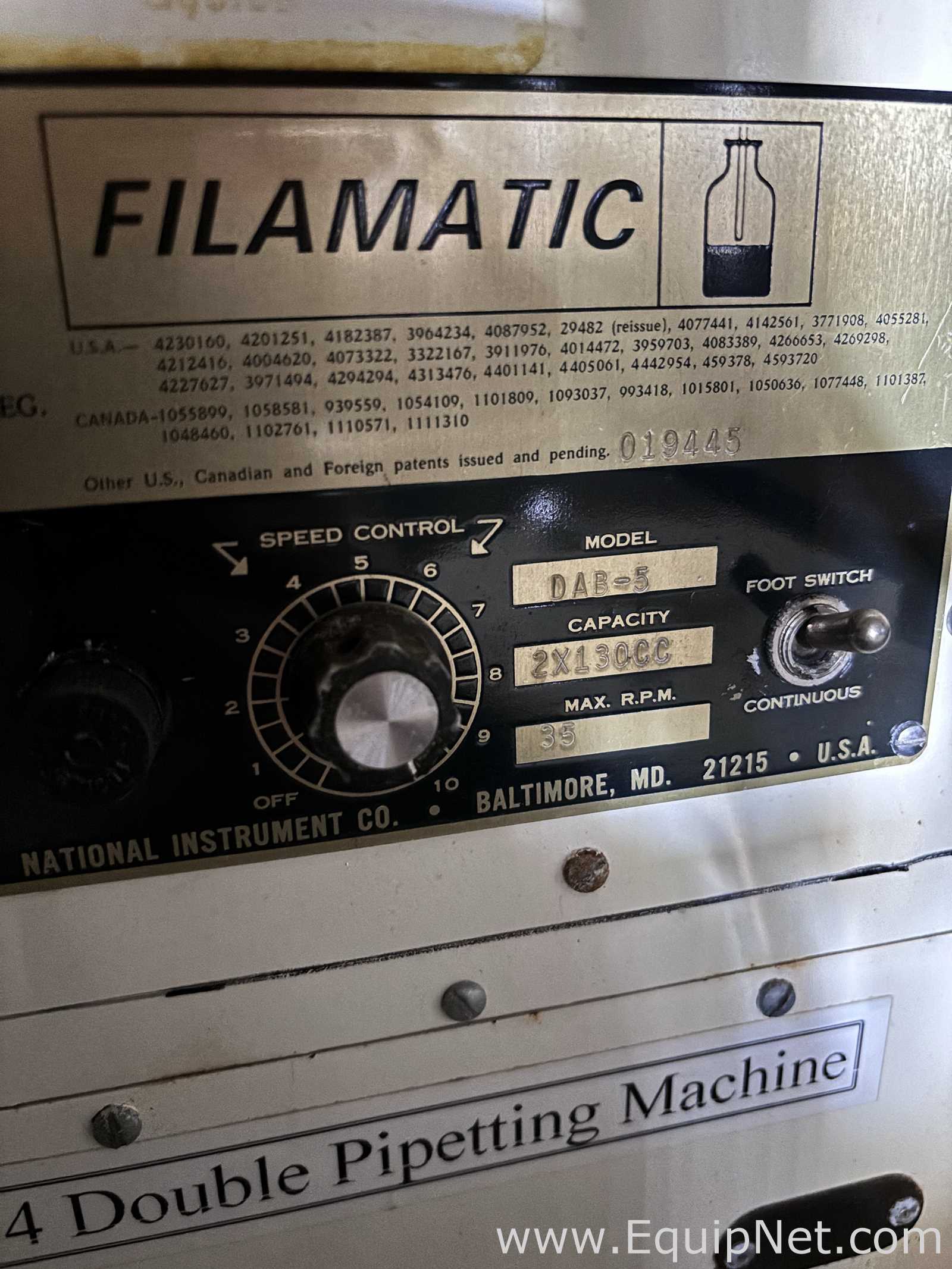 Envasadora Filamatic DAB-5