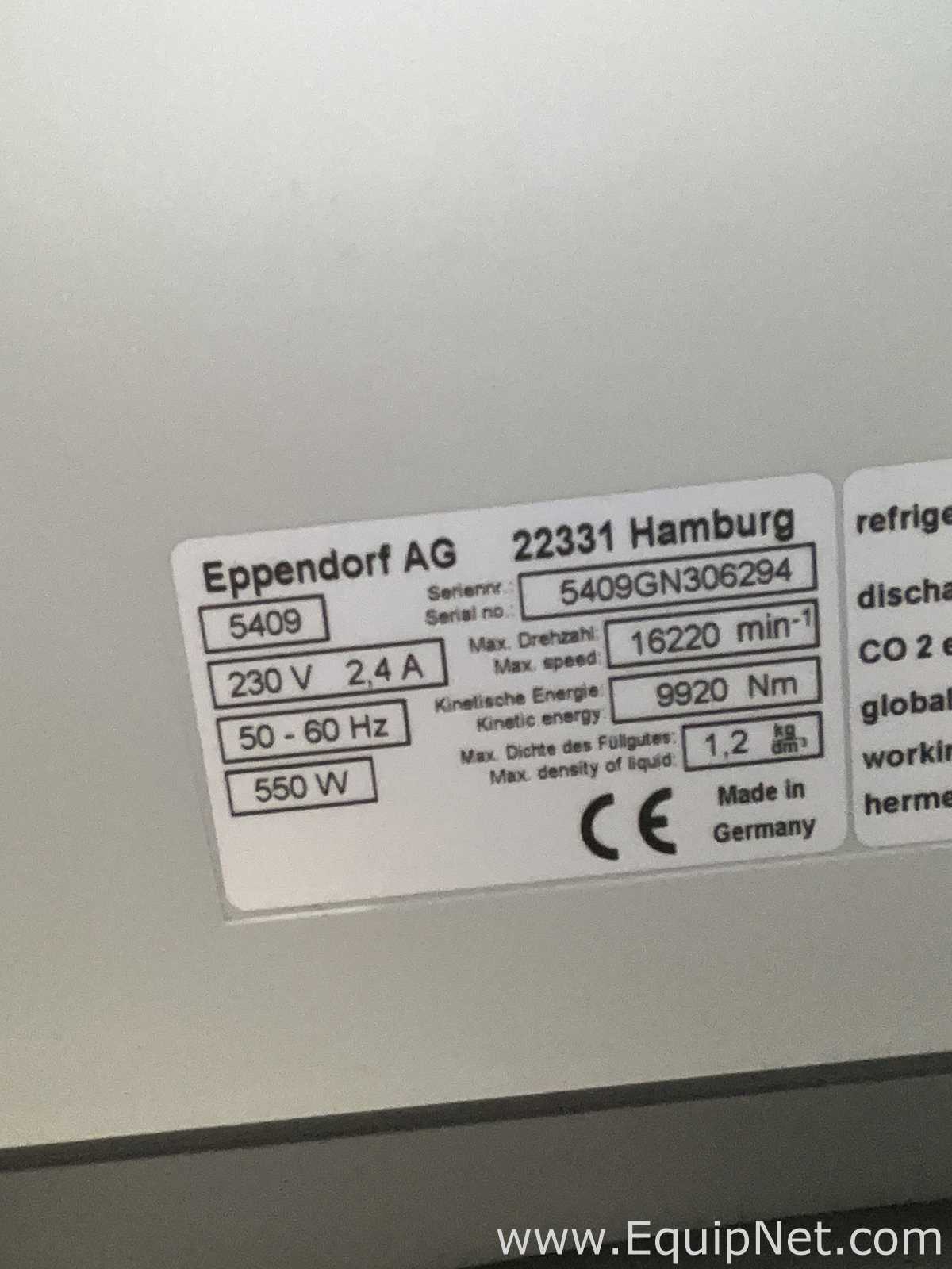 Centrífuga para laboratorio Eppendorf 5427R