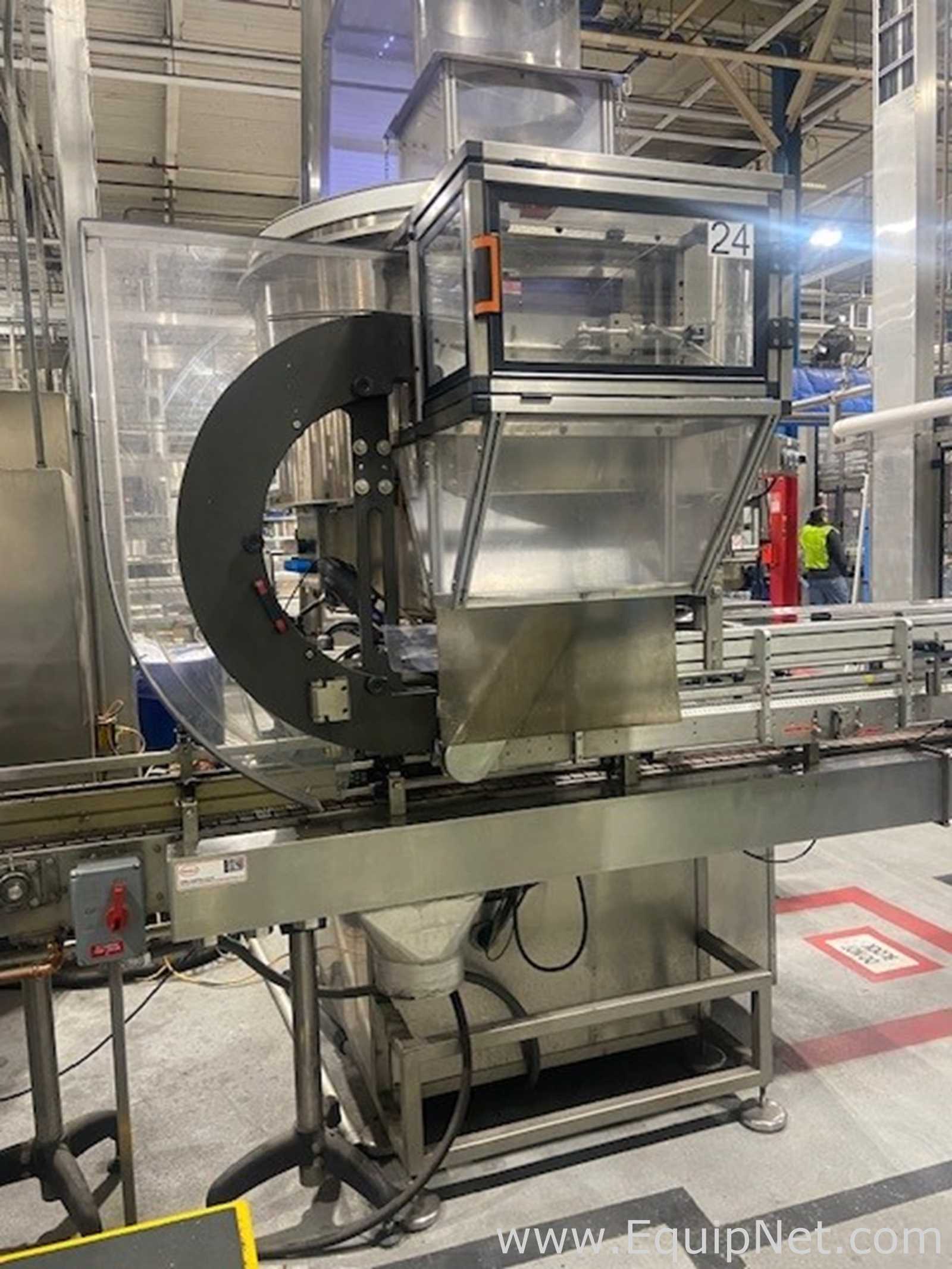 Ronchi Mario D.D. d:1300 Automatic Rotary Bottle Unscrambler Sorting System