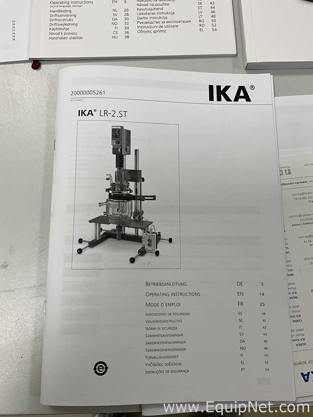 IKA LR2.ST Laboratory 2 Litre Jacketed Glass Reactor