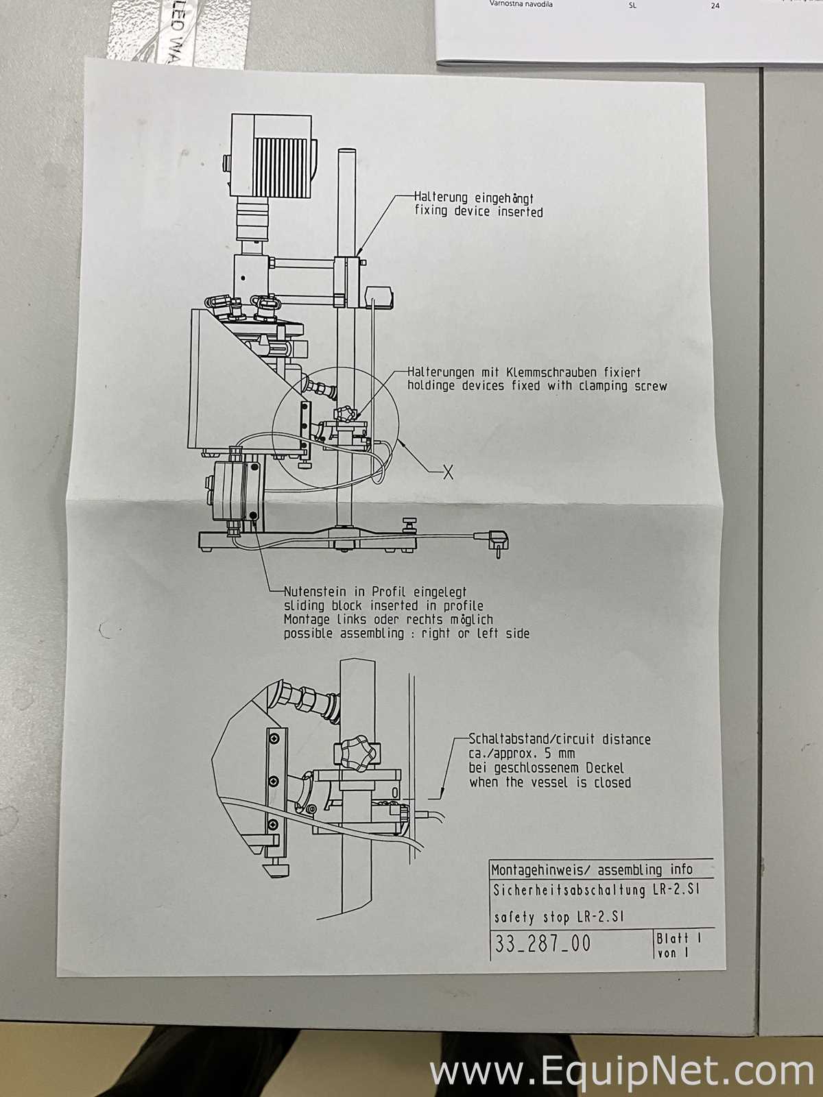 IKA LR2.ST Laboratory 2 Litre Jacketed Glass Reactor
