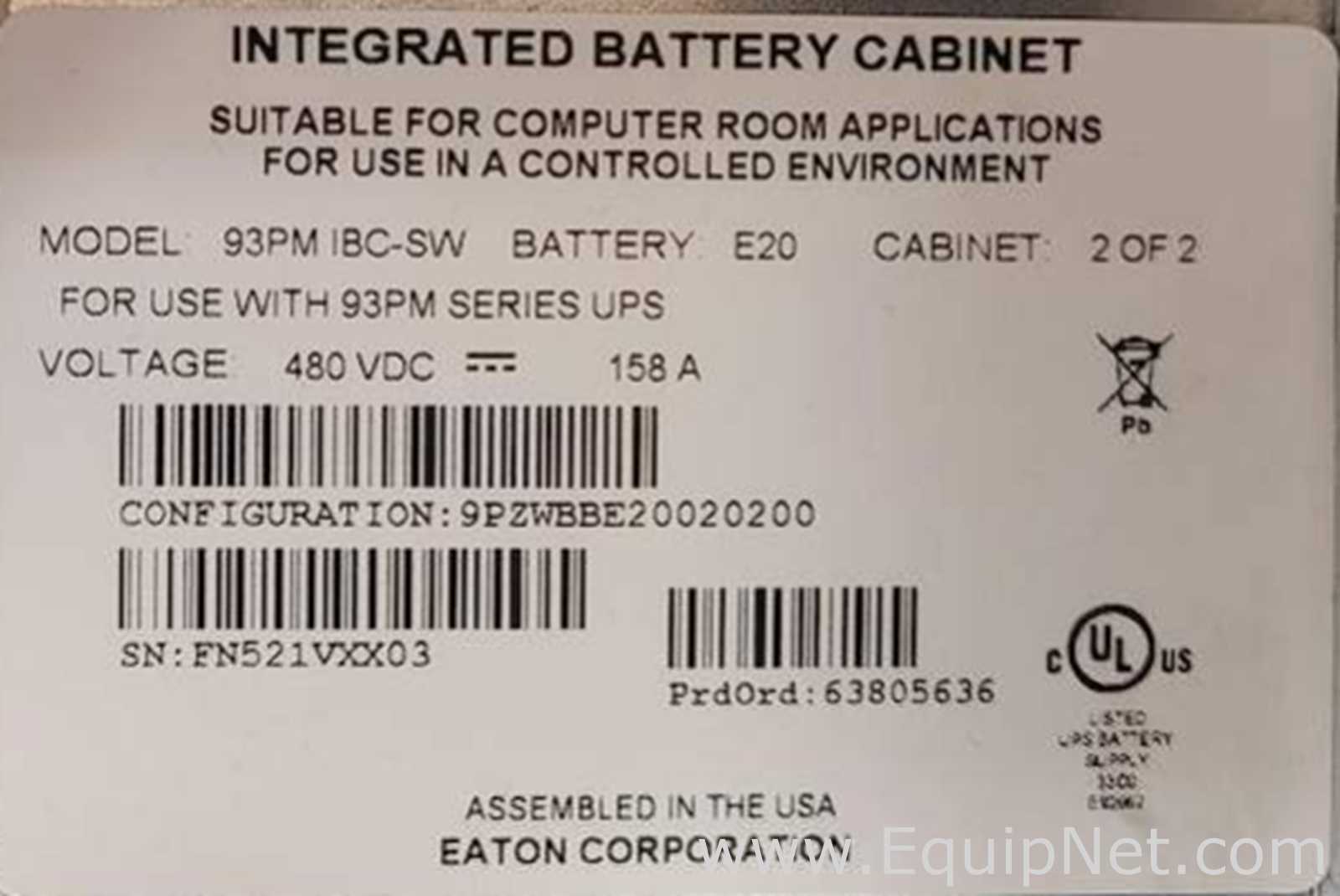 Fonte de Energia  Eaton Corporation 93PM UPS 20-200kW