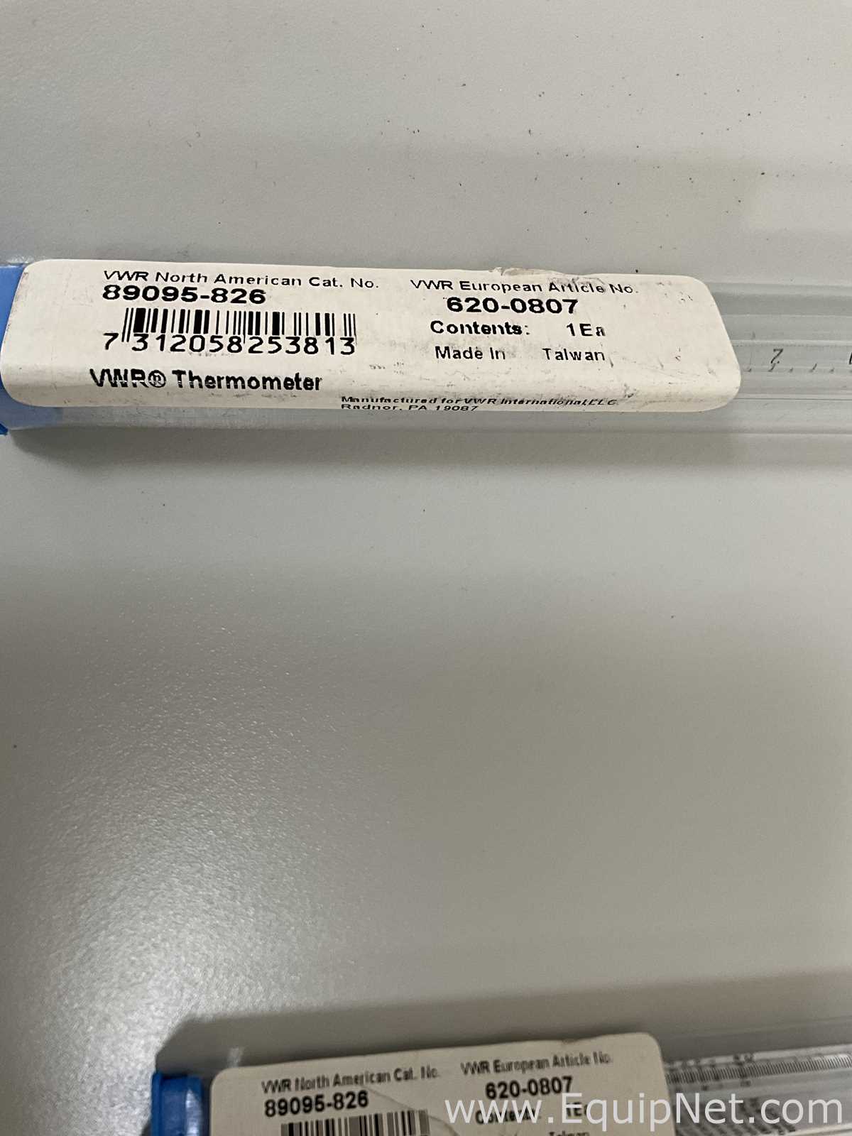 Lot of 4 VWR 89095-826 Precision Glass Thermometers
