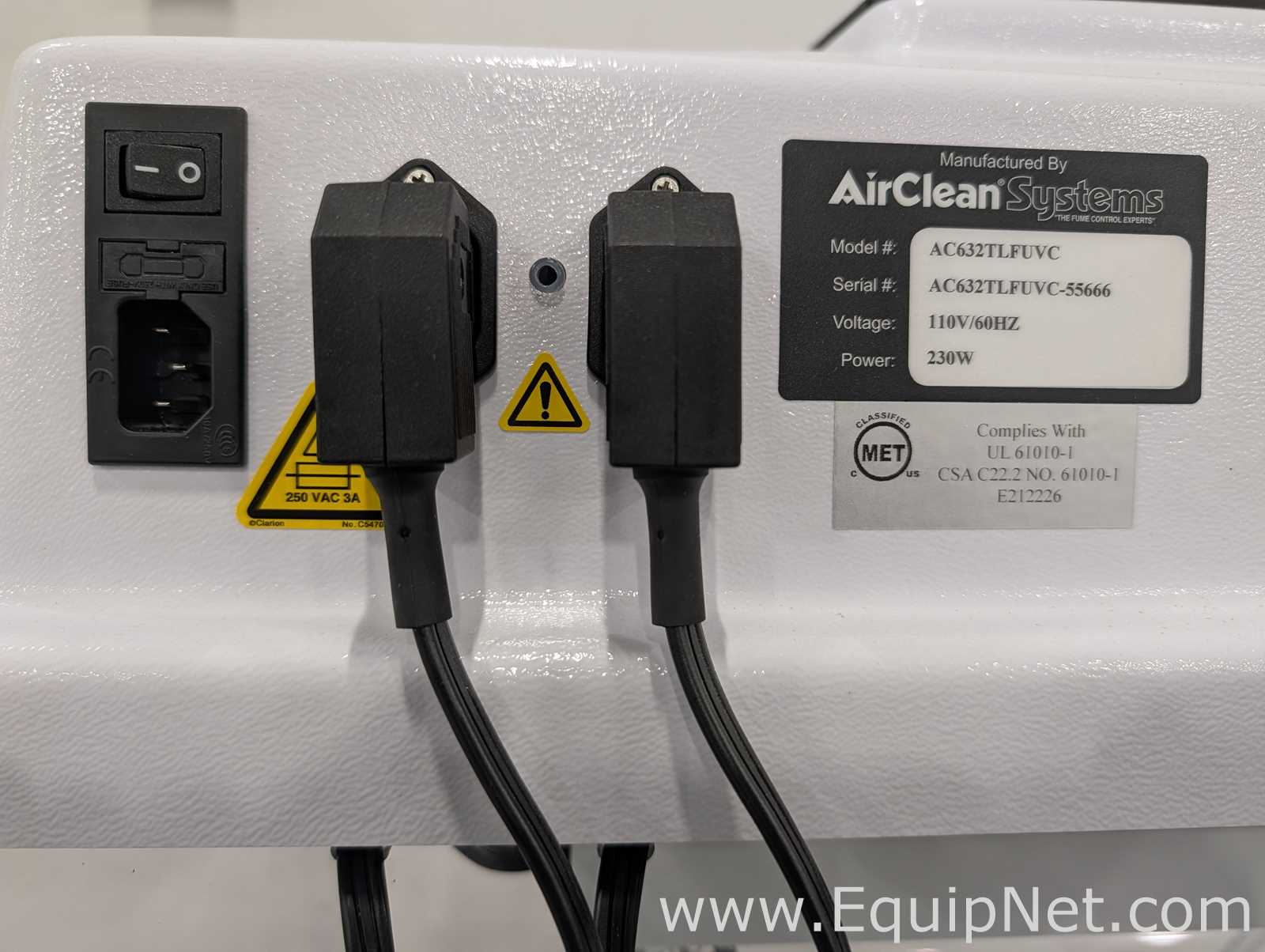 Air Clean Systems AC632TLFUVC Fume and Flow Hood