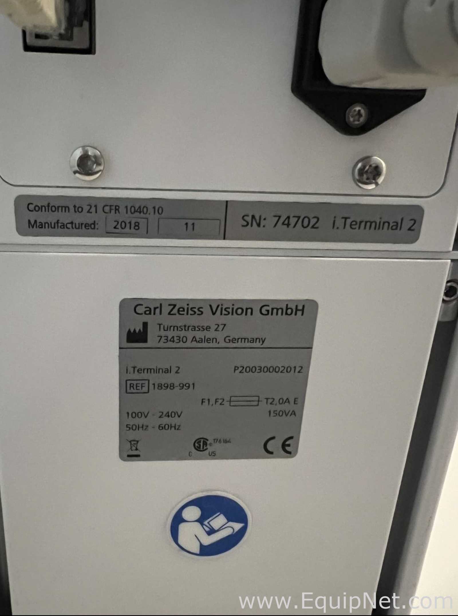 Zeiss i.Terminal 2 Centration Stand With Server