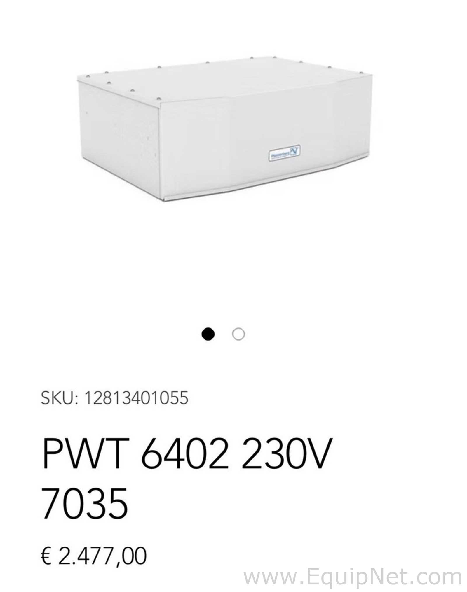 Unused Pfannenberg PWT 6402 Heat Exchanger