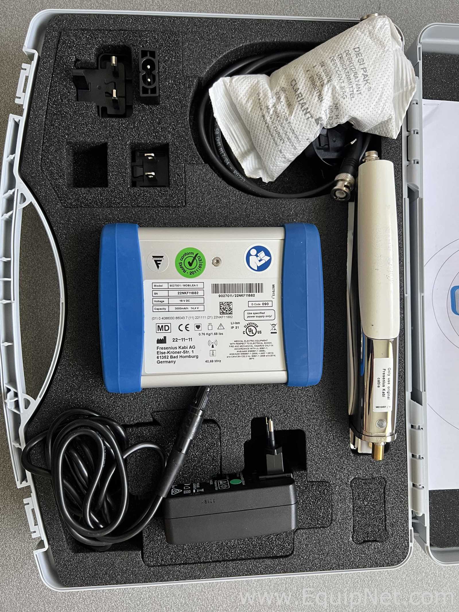 lote de  3 Seladora por Radiofrequência Fresenius Kabi Mobilea II