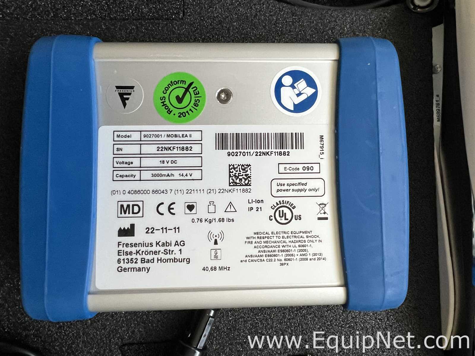 lote de  3 Seladora por Radiofrequência Fresenius Kabi Mobilea II