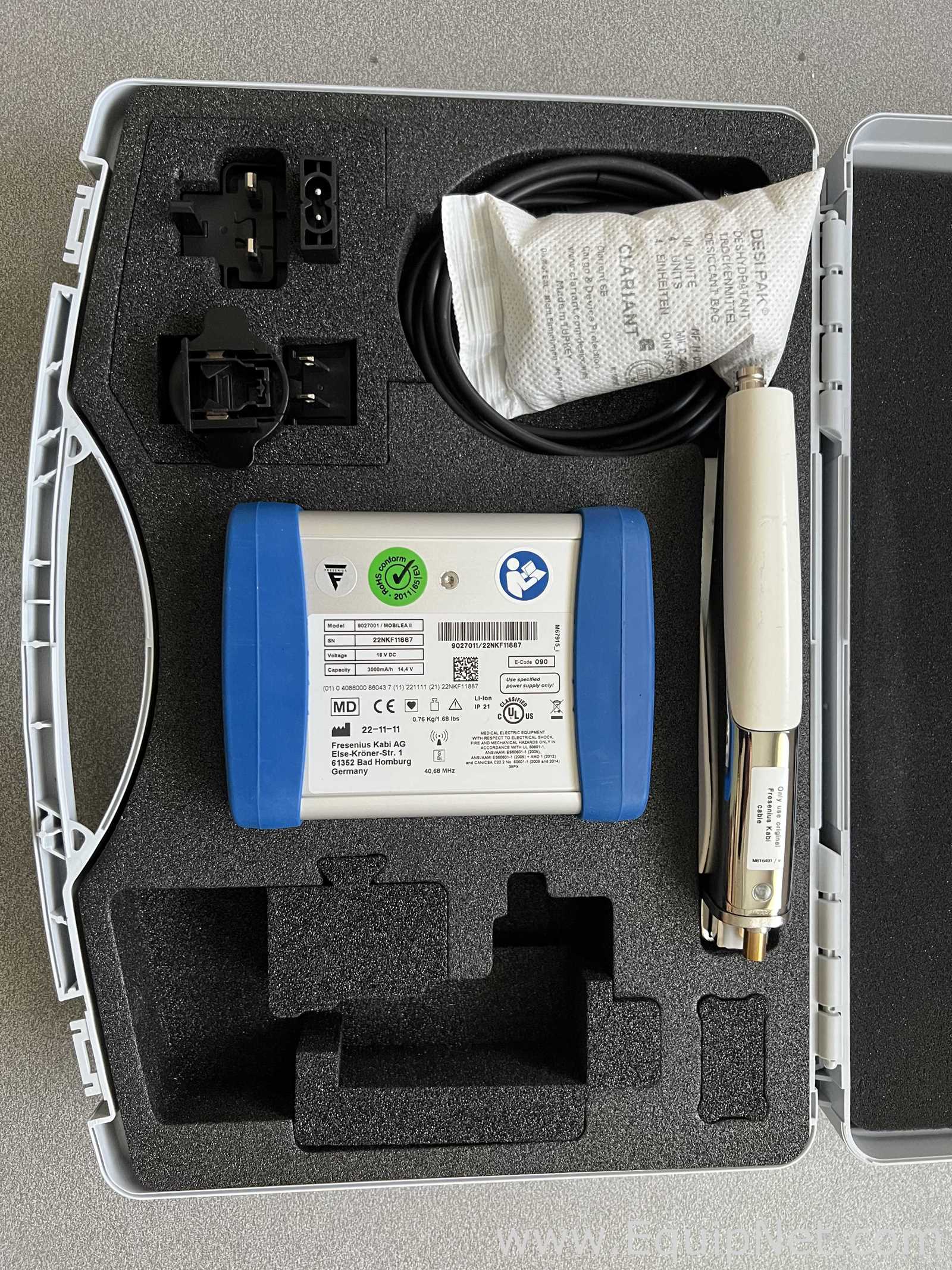 lote de  3 Seladora por Radiofrequência Fresenius Kabi Mobilea II