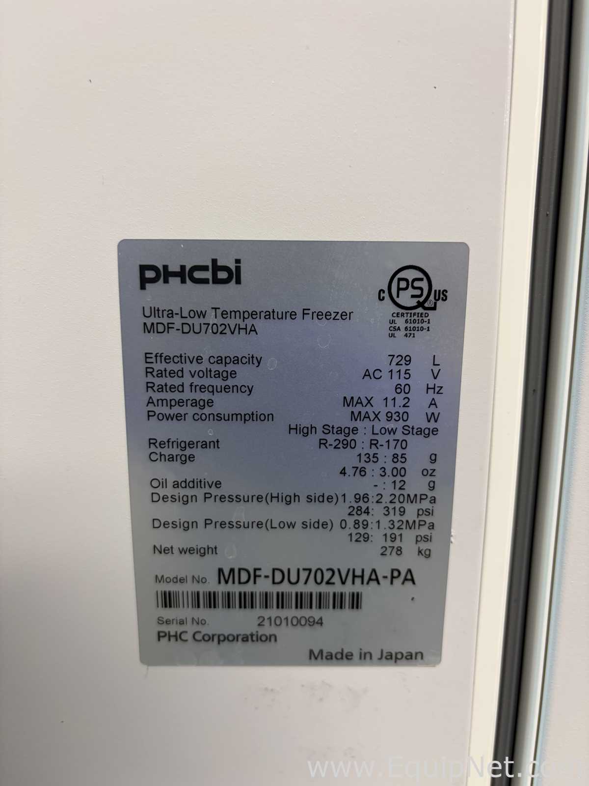 Freezer PHCBI MDF-DU702VHA-PA