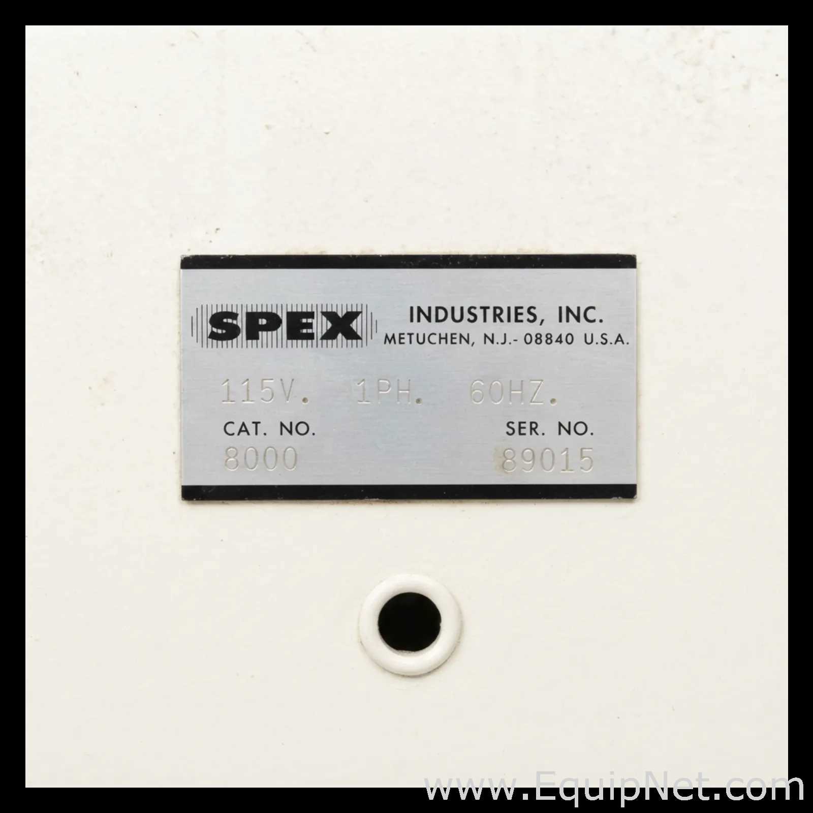 Moinho de Esferas Spex Inc 8000 Mixer/Mill