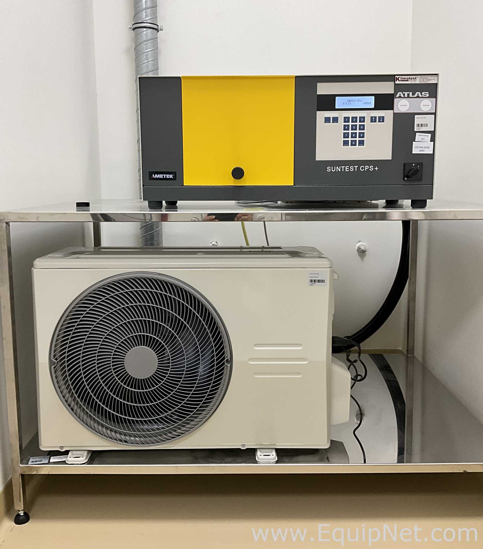 Atlas Suntest CPS Plus Weathering Test Chamber With Klima Suncool CPS II Cooling System