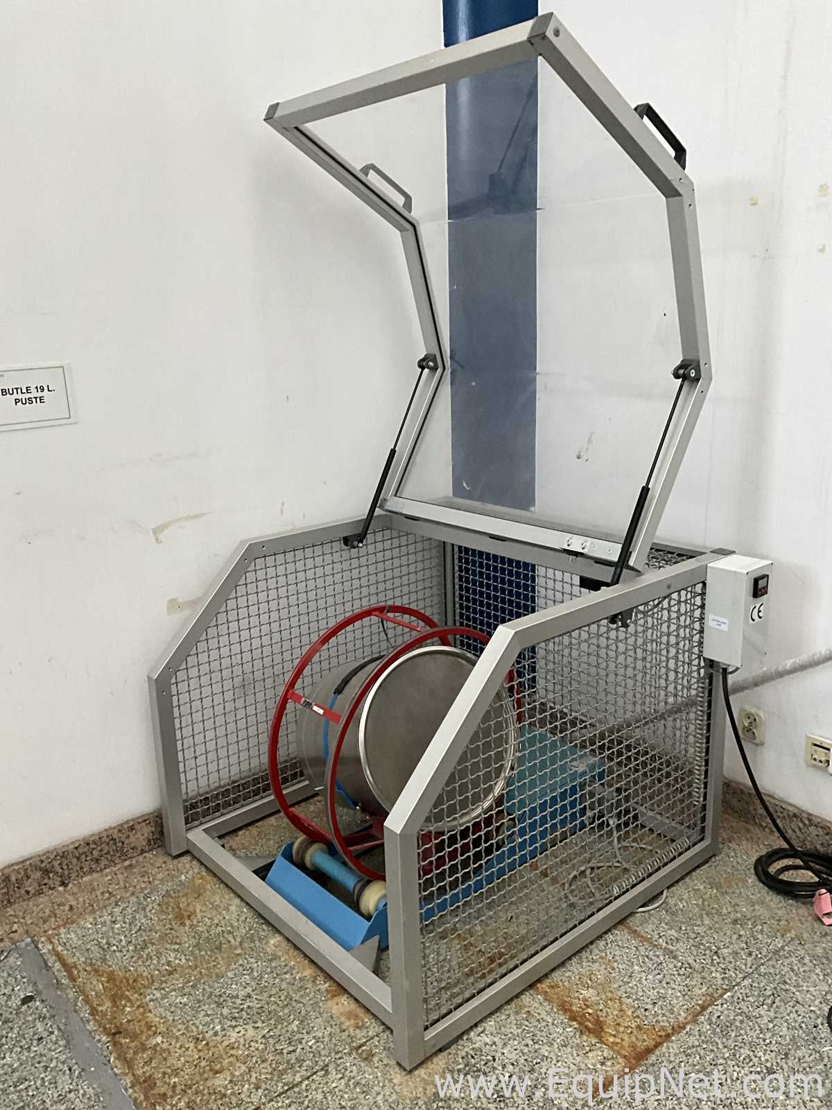 Custom Made Drum Shaker With Safety Enclosure