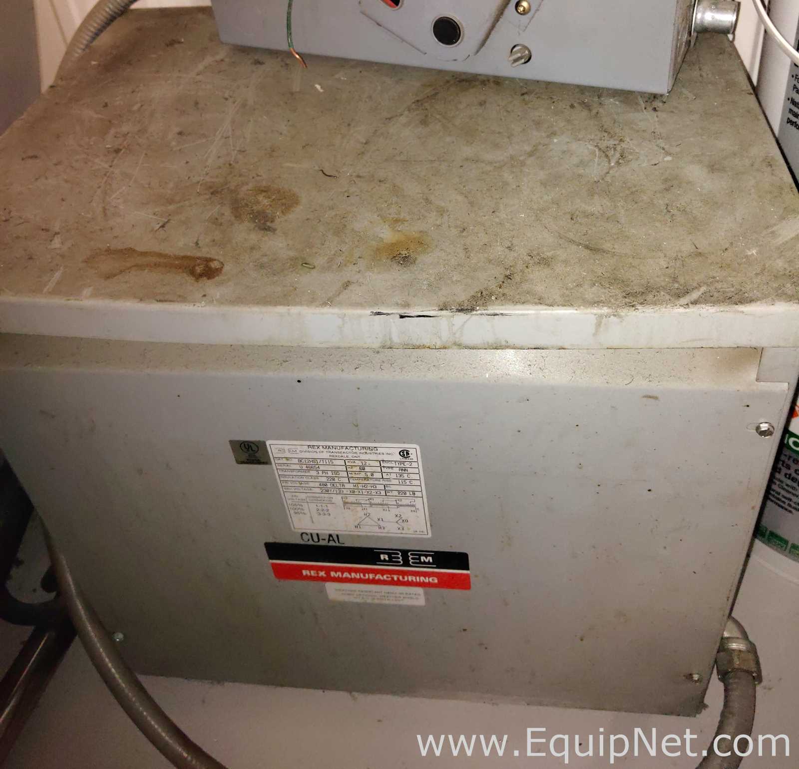 Transformador Rex Manufacturing BC12HS1/T115