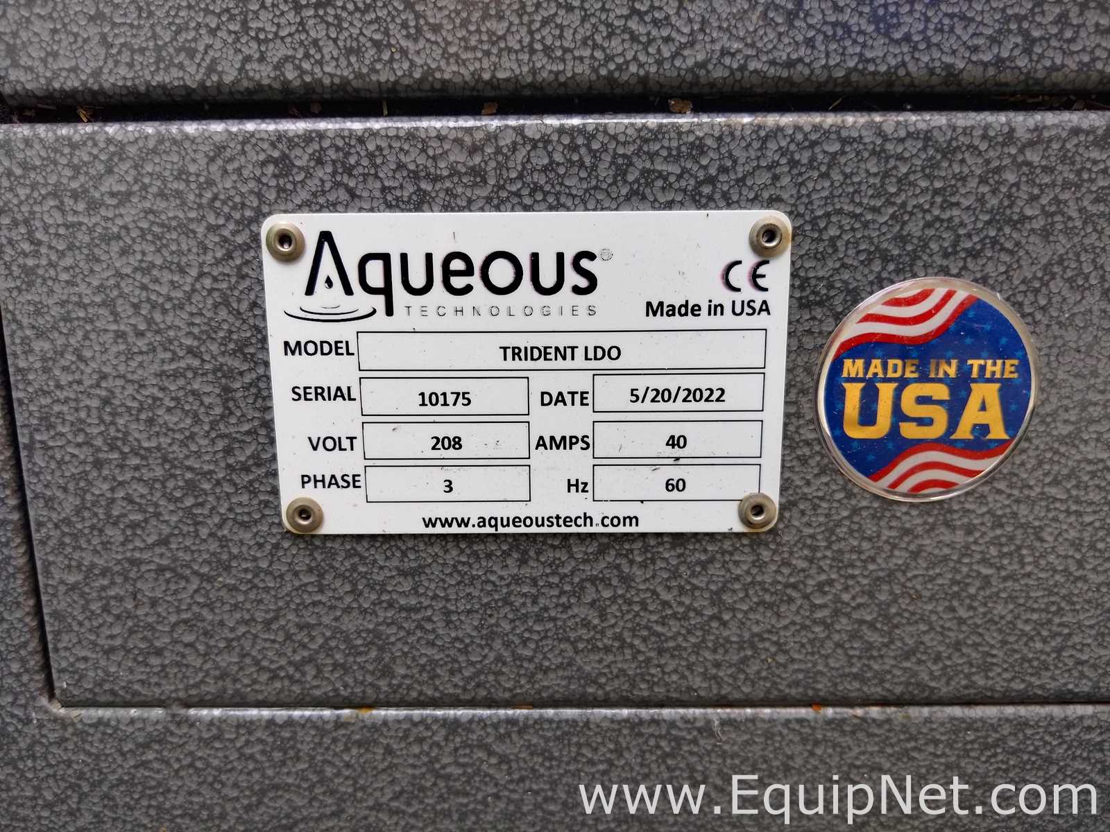 Aqueous Technologies Trident Automatic Cleaning and Defluxing System