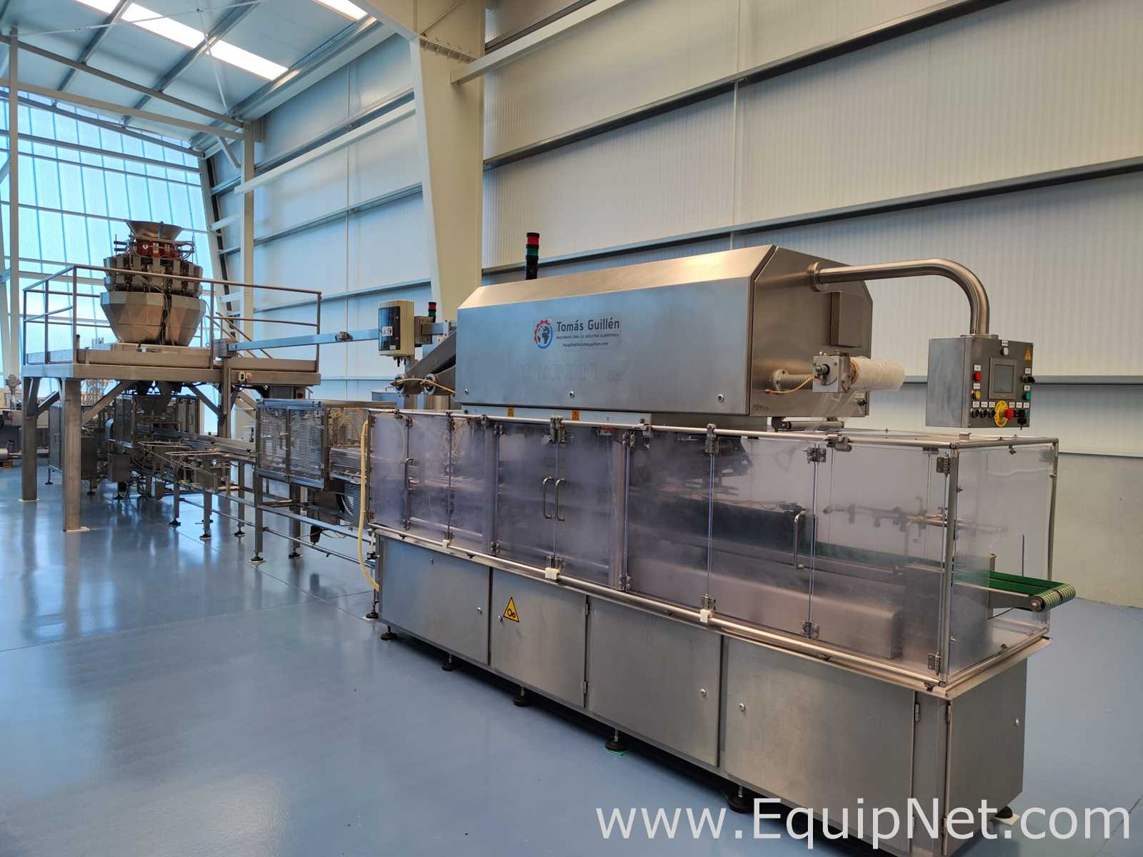 Mondini LINE FOR PACKAGING P.E.T. FOR SOLIDS AND LIQUIDS COMPACT MONDINI EVOLUZIONE SUPER E380VG Fi