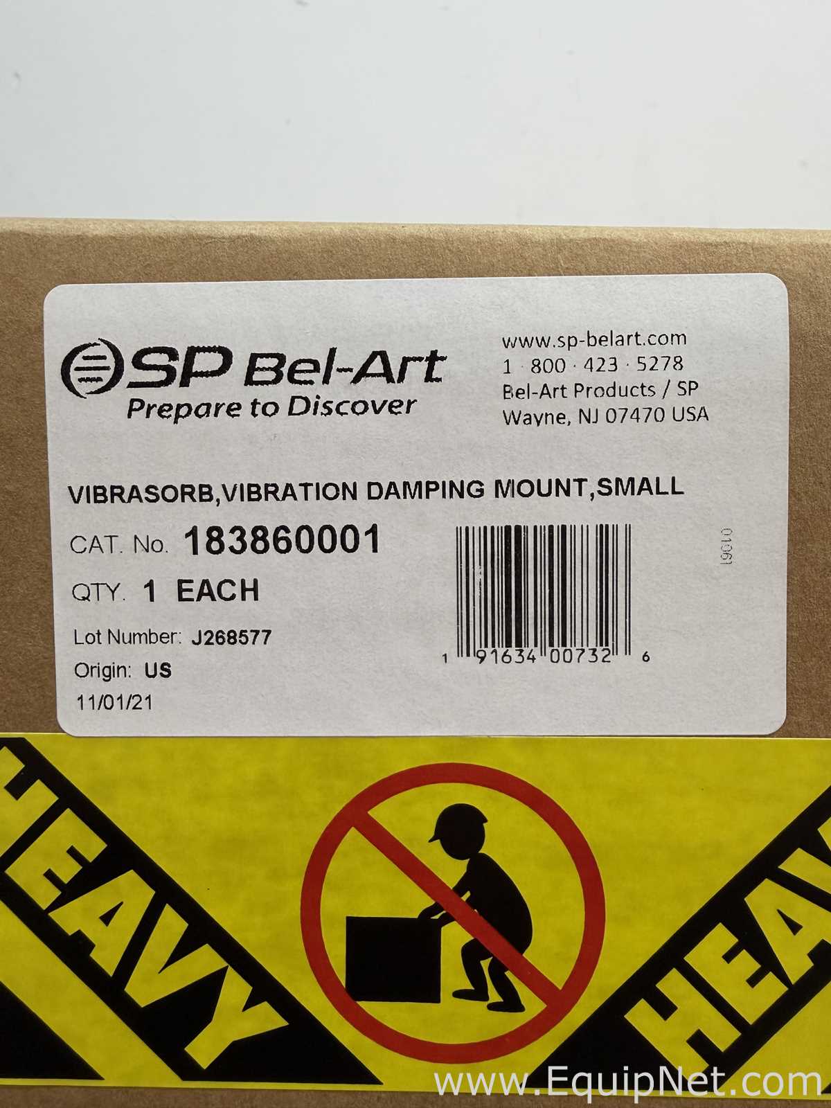 Balança de Laboratório SP Bel-Art 183860001 Vibrasorb. Sem Uso