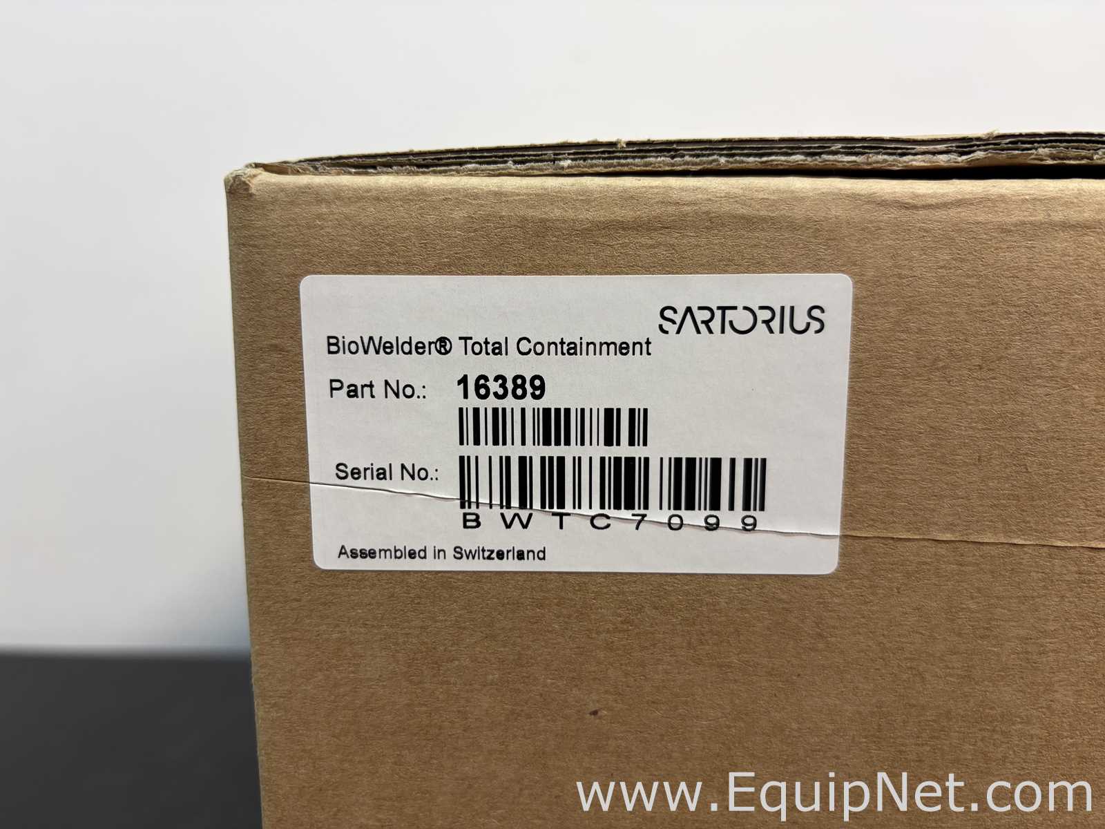 Soldador Sartorius BIOWELDER TC. Sin usar