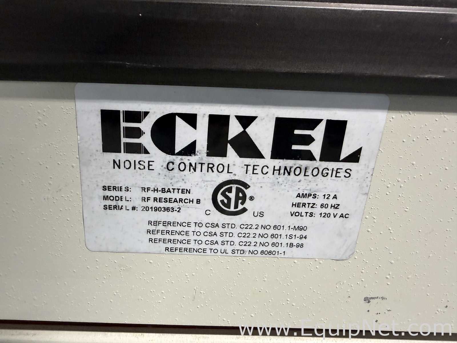 Eckel Noise Industries Portable Test Enclosure FR Research B