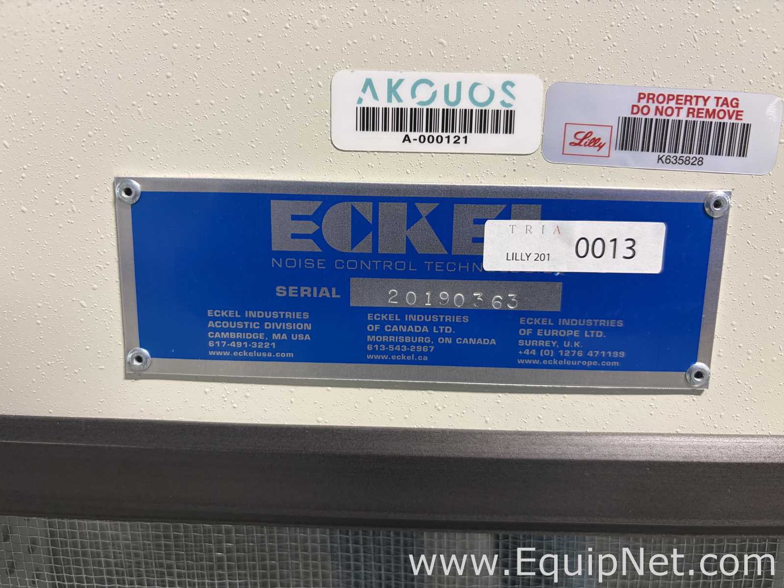 Eckel Noise Industries Portable Test Enclosure FR Research B