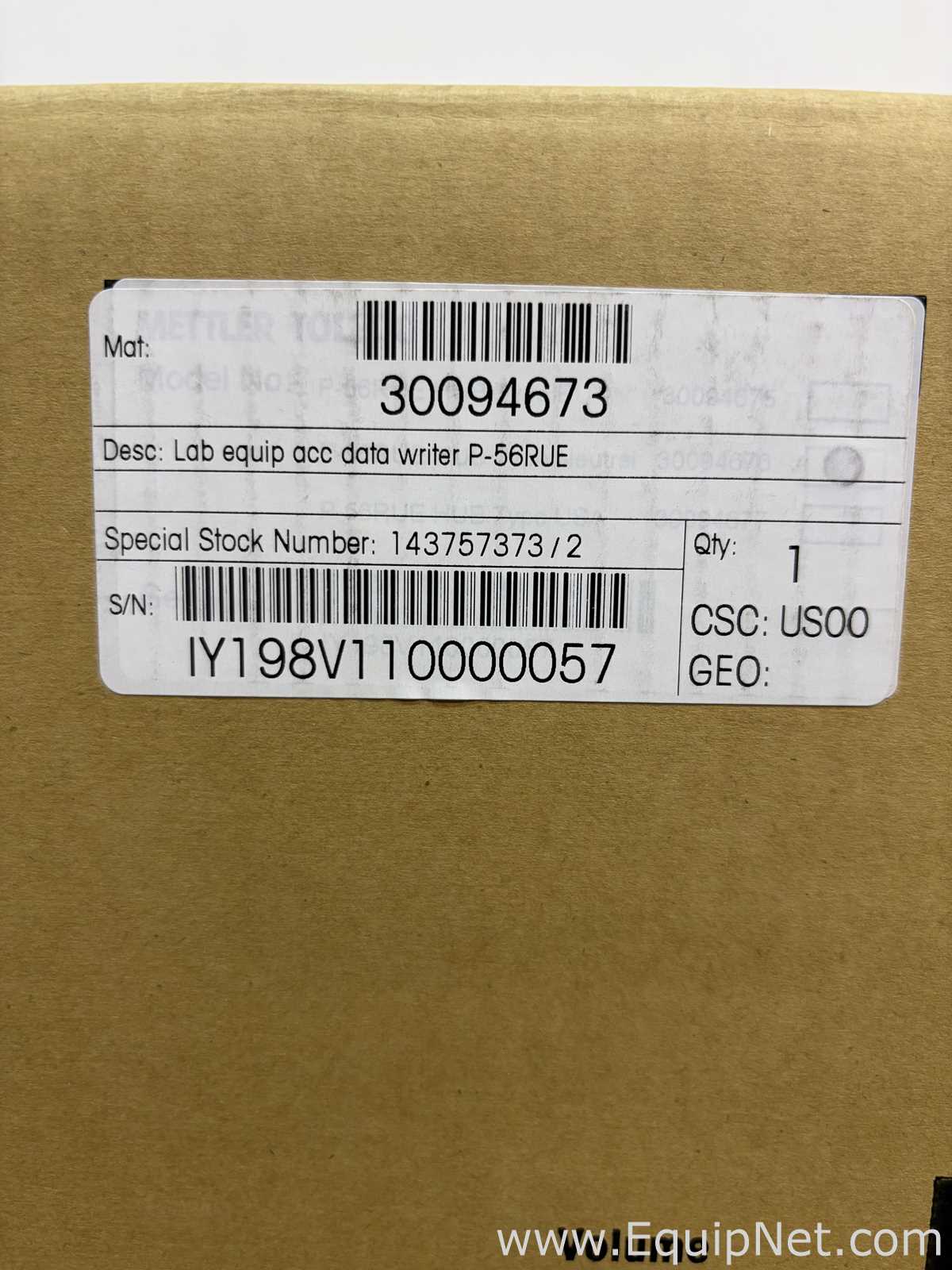 Unused Mettler Toledo P-52RUE Dot Matrix Printer