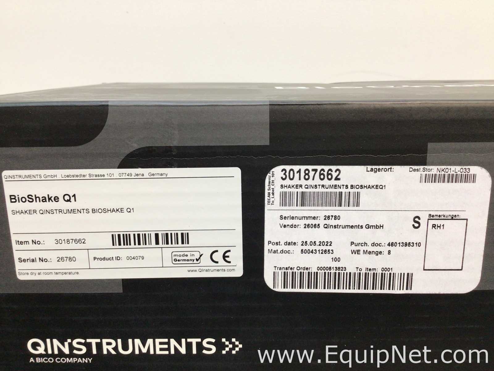 Unused Qinstruments BioShake Q1 Microplates Shaker